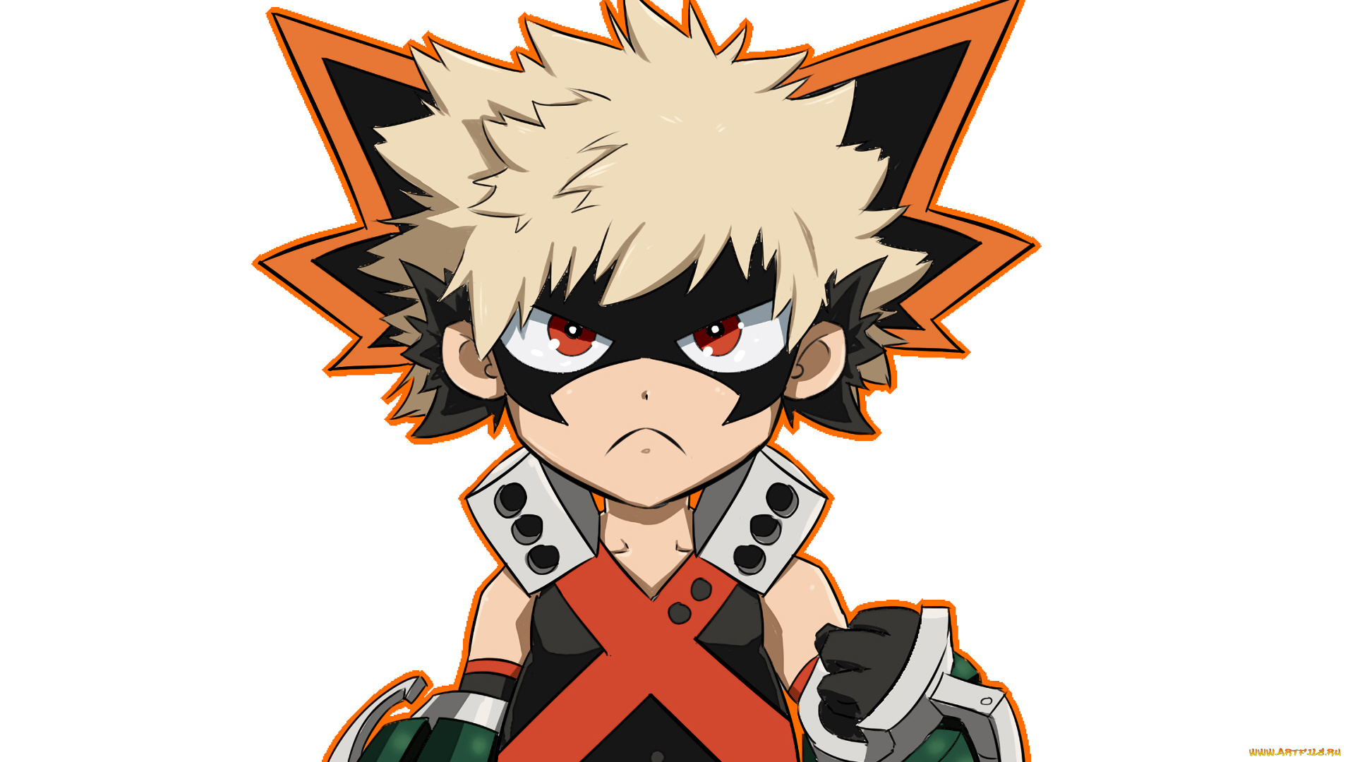 аниме, boku, no, hero, academia, бакугоу