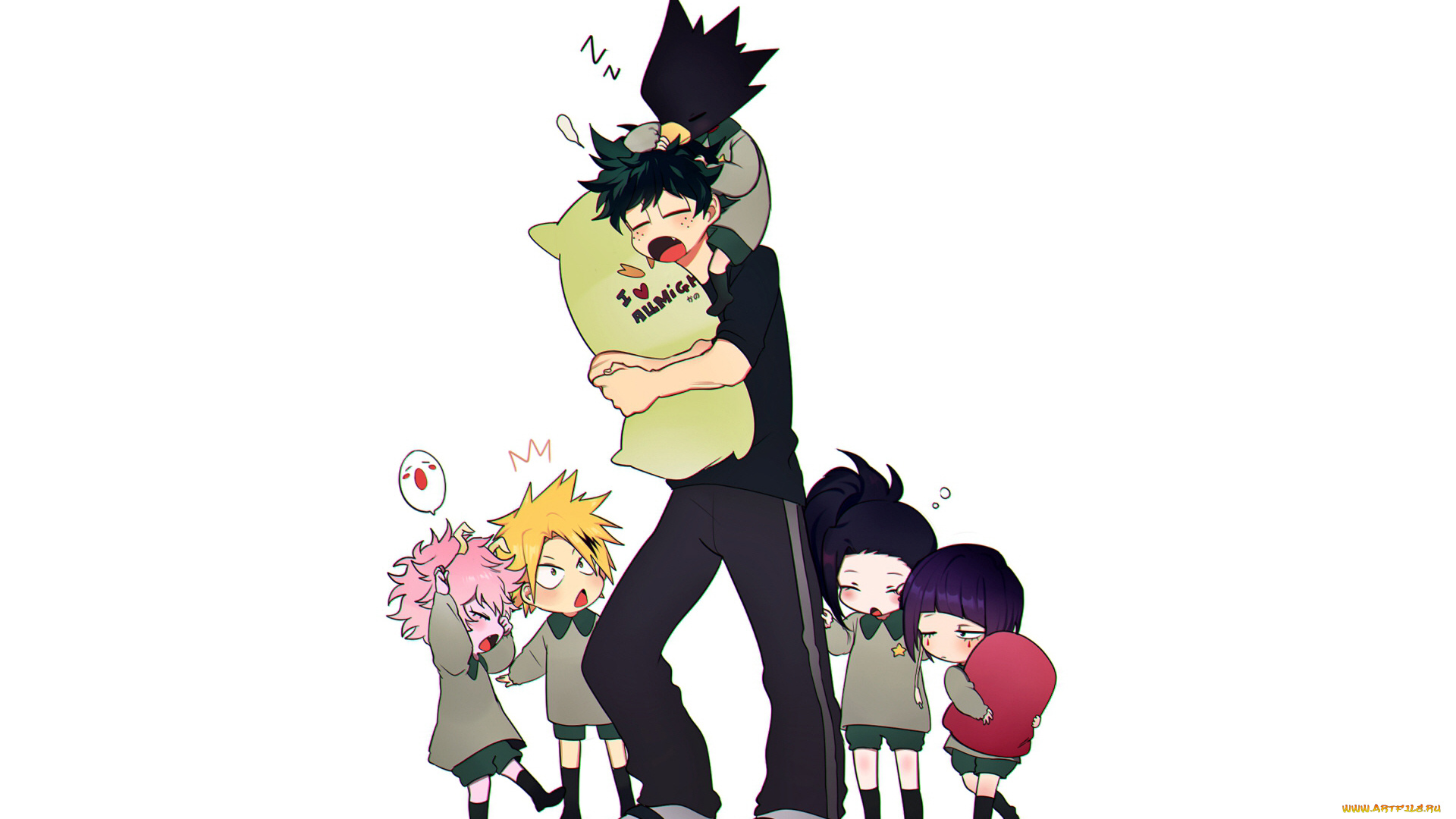 аниме, boku, no, hero, academia, моя, геройская, академия