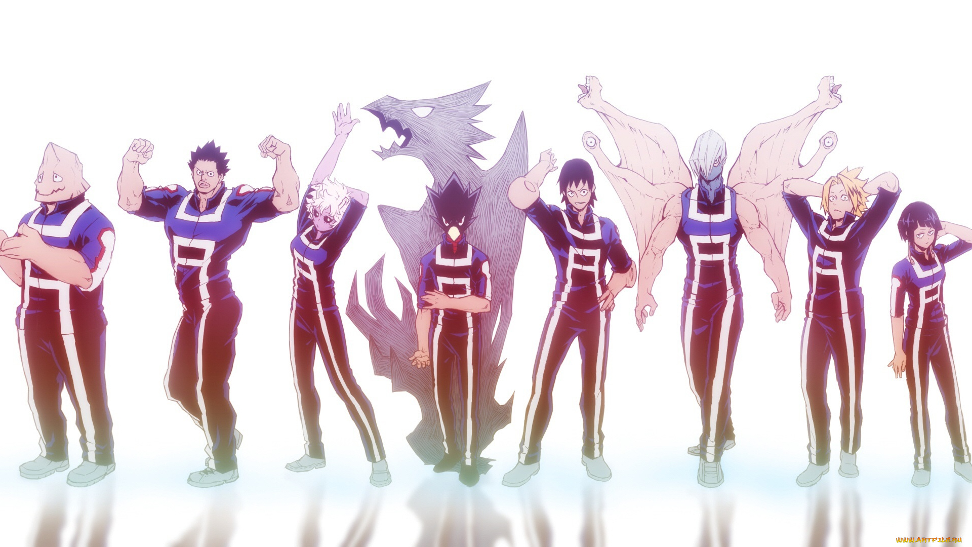 аниме, boku, no, hero, academia, моя, геройская, академия