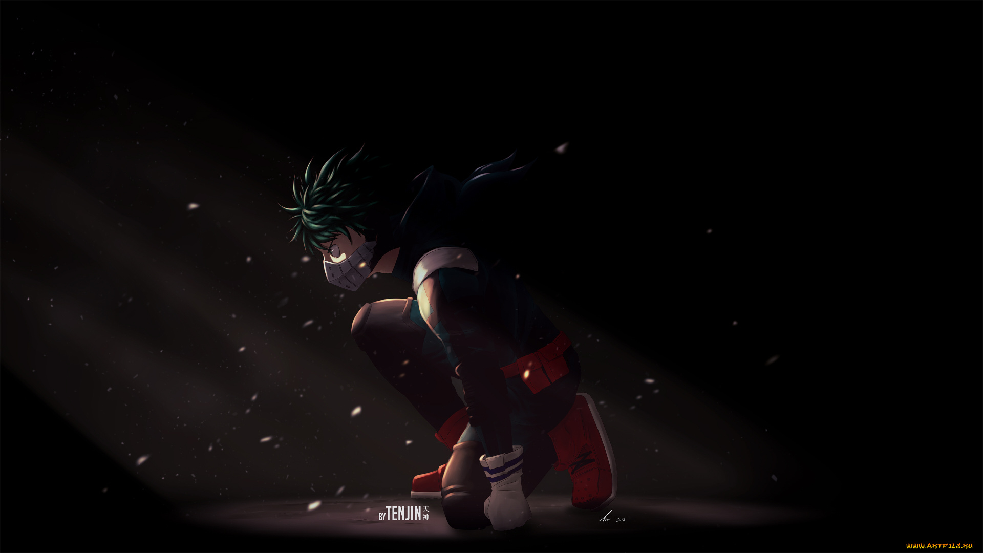 аниме, boku, no, hero, academia, парень