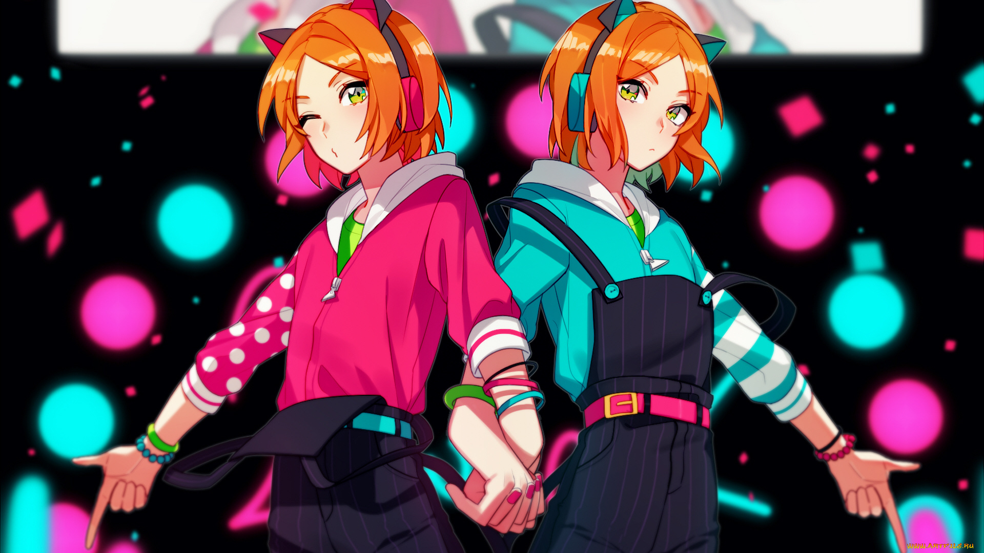 аниме, ensemble, stars, двое