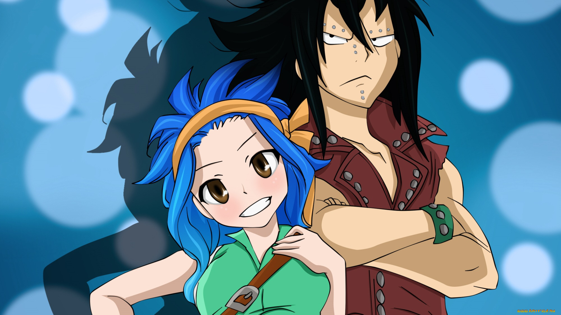 аниме, fairy, tail, хвост, феи