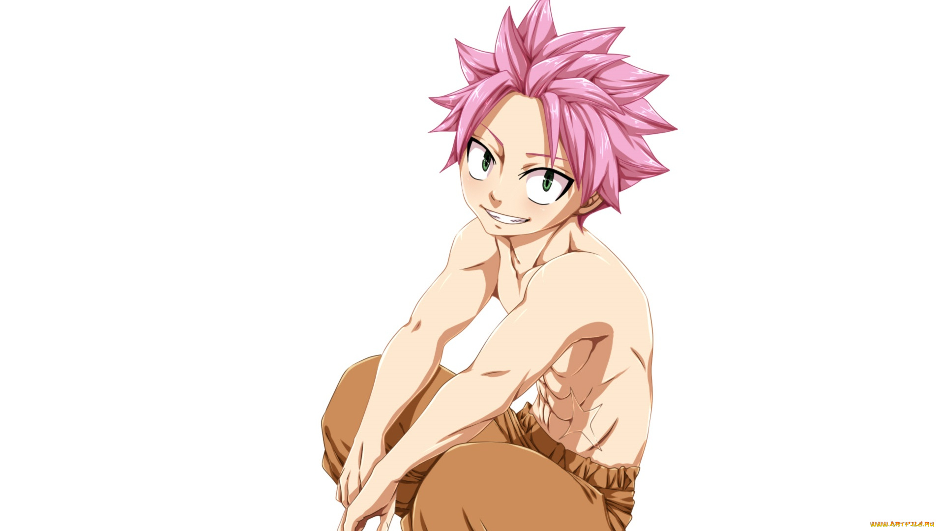 аниме, fairy, tail, нацу