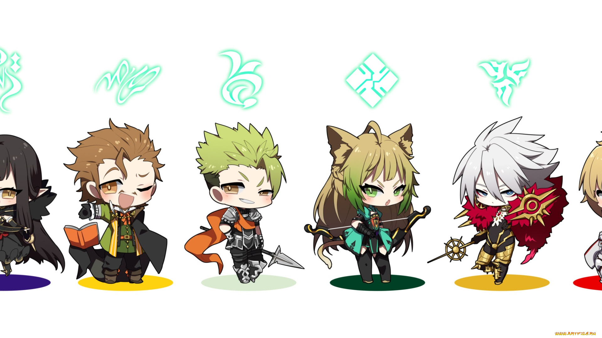 аниме, fate, stay, night, малыши