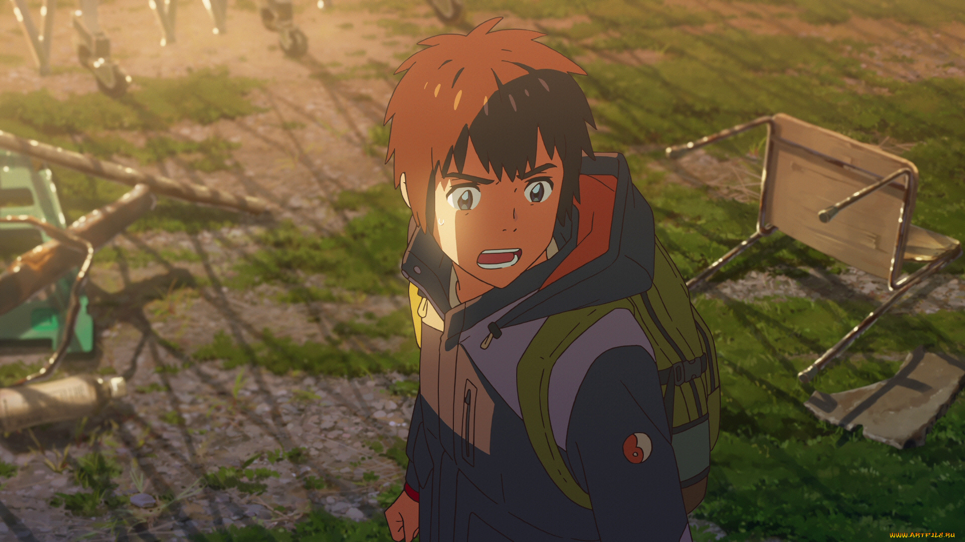 аниме, kimi, no, na, wa, твоё, имя