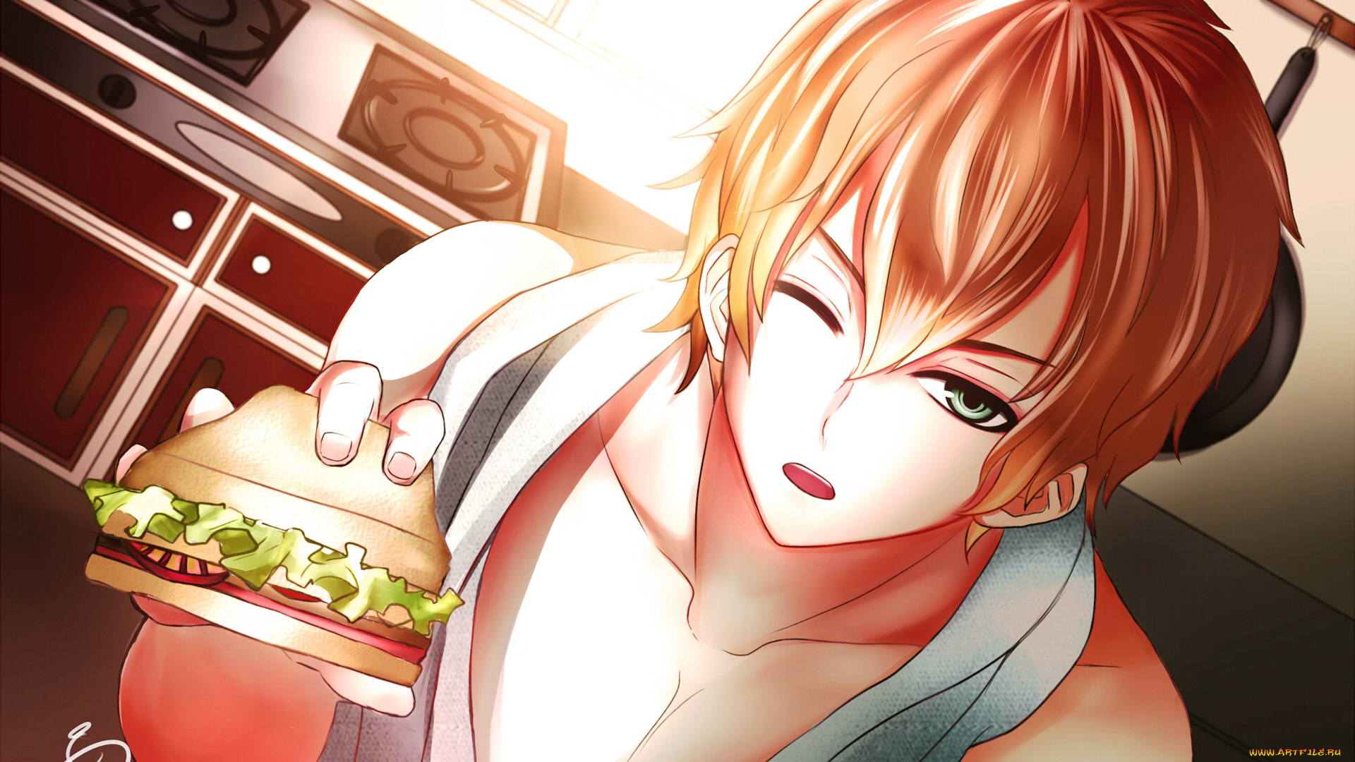 аниме, shokugeki, no, soma, парень