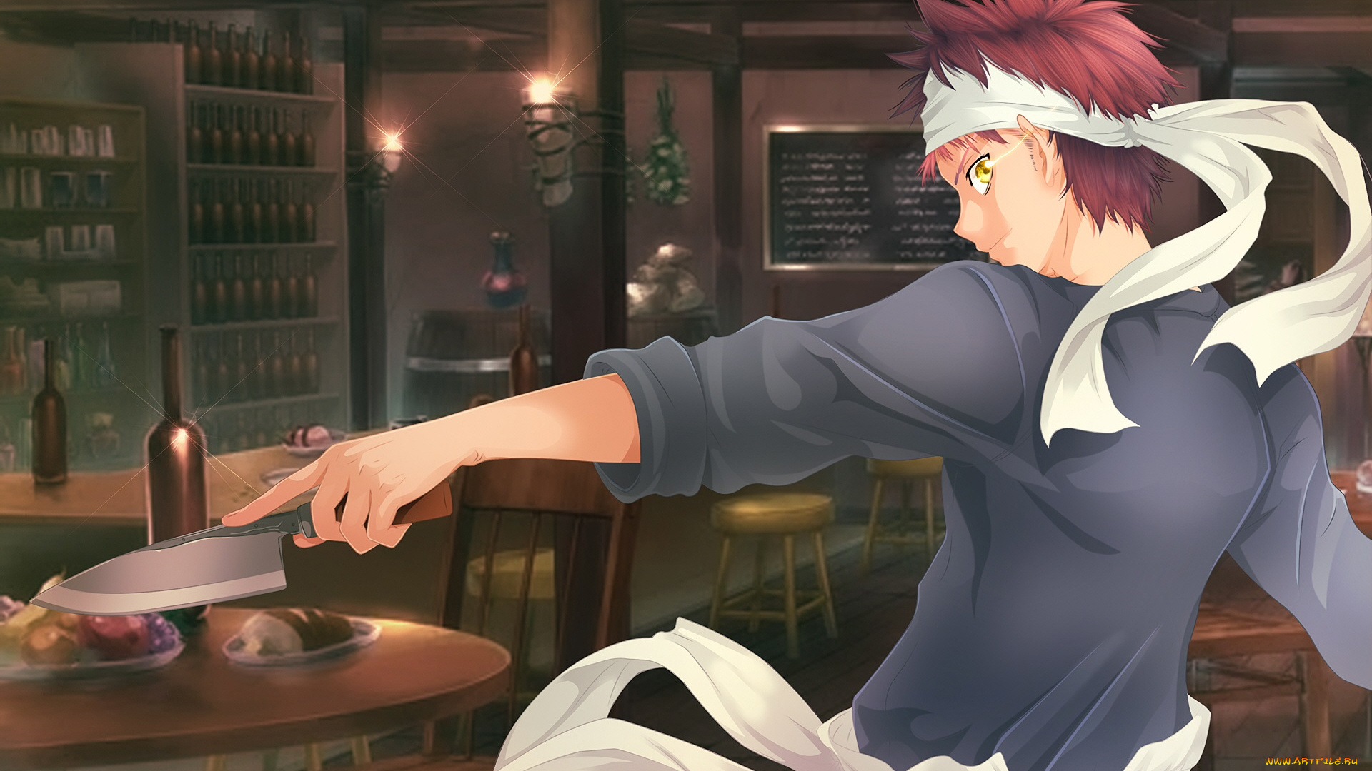 аниме, shokugeki, no, soma, сома