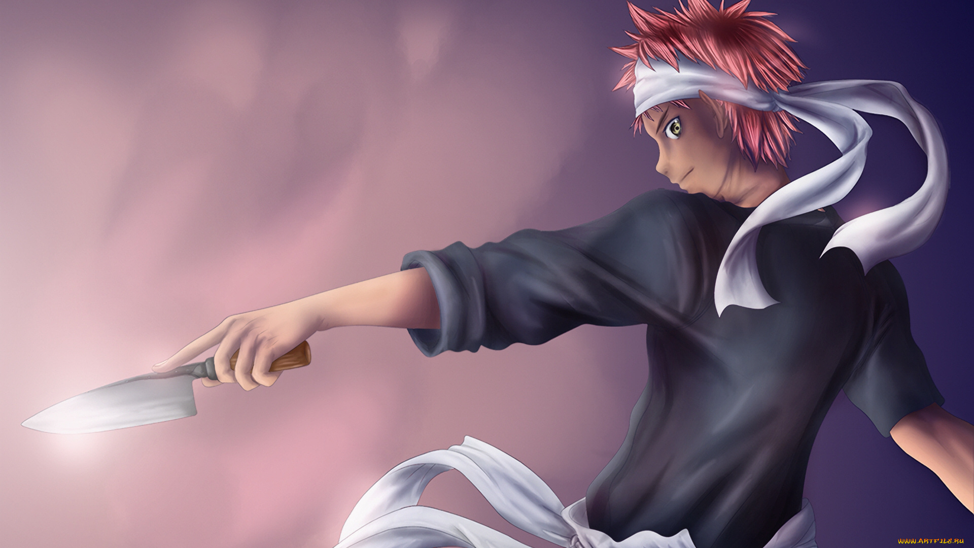 аниме, shokugeki, no, soma, юкихира, сома