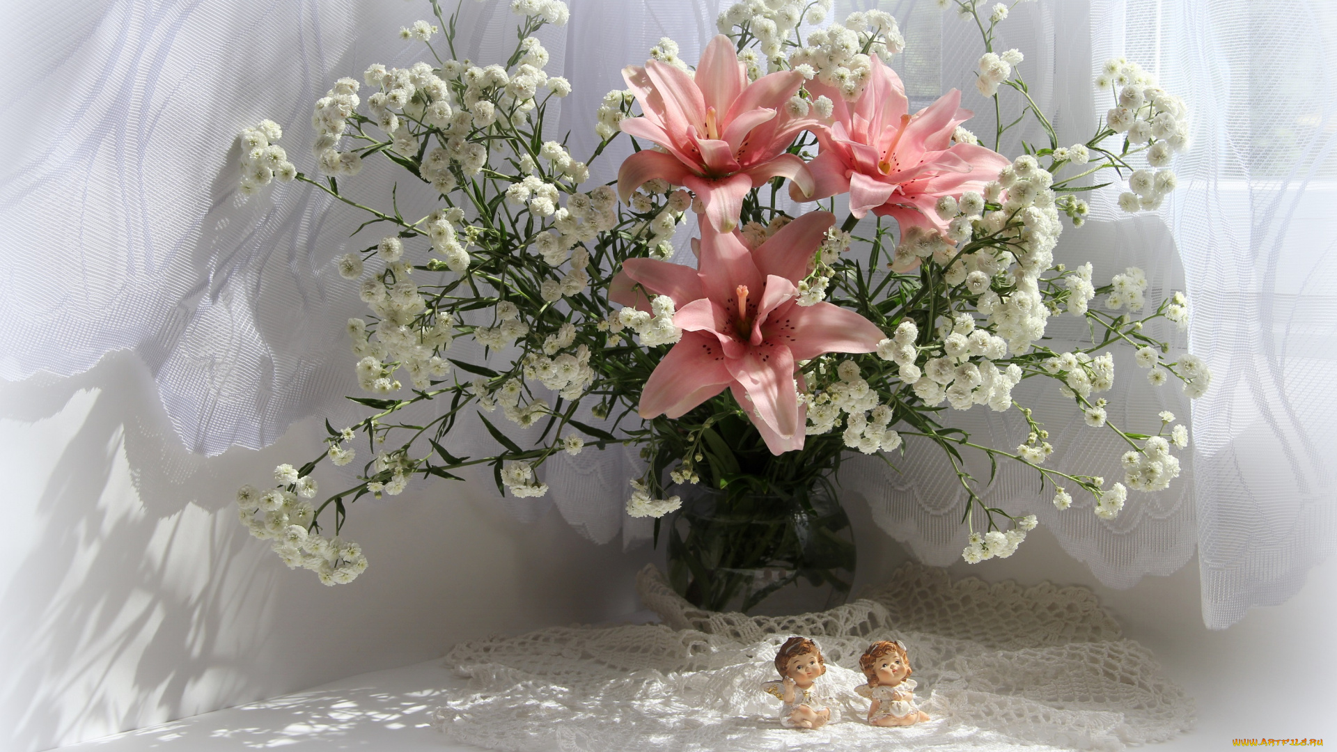 цветы, букеты, , композиции, день, рождения, поздравление, нфд, натюрморты, лилии, композиции