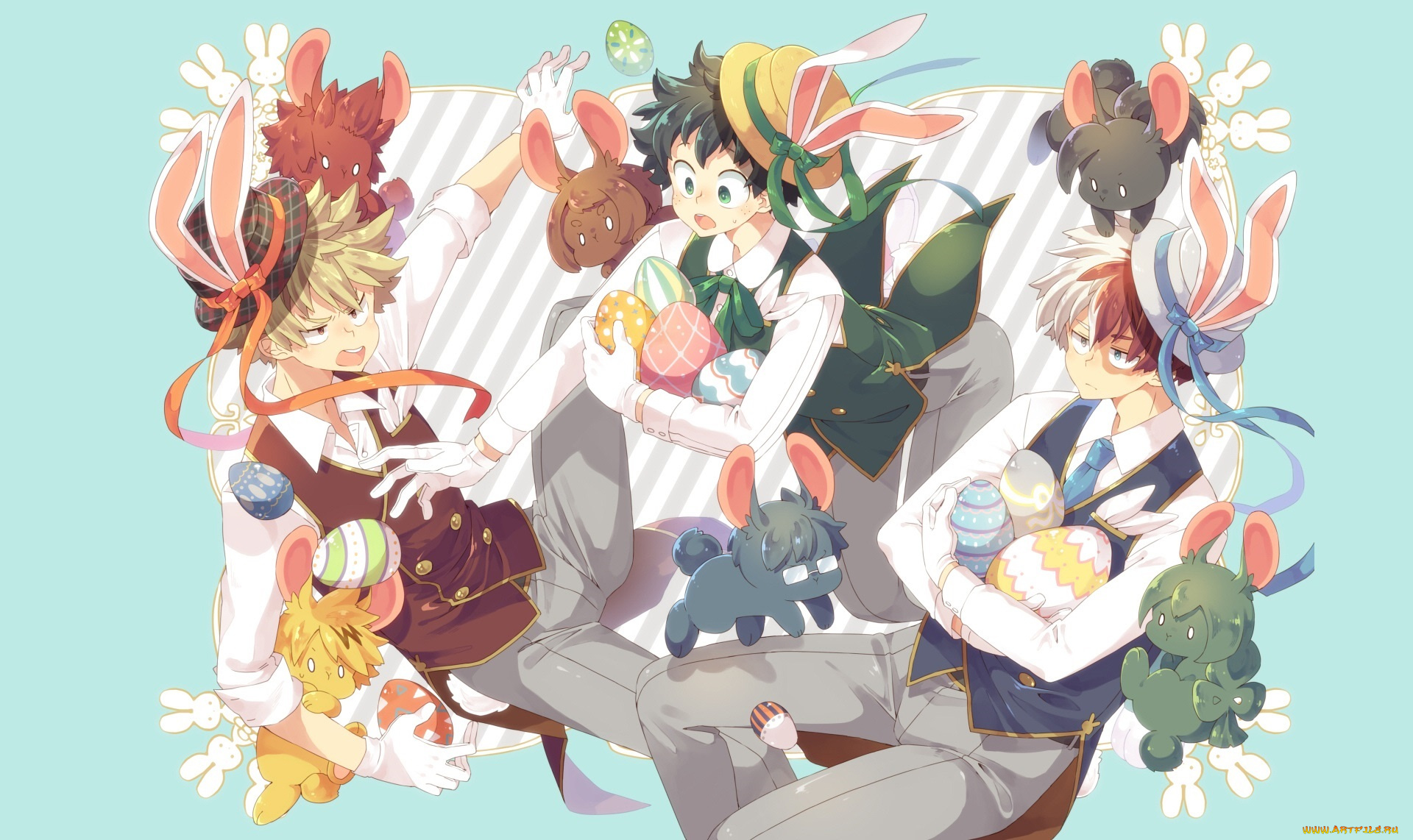 аниме, boku, no, hero, academia, моя, геройская, академия