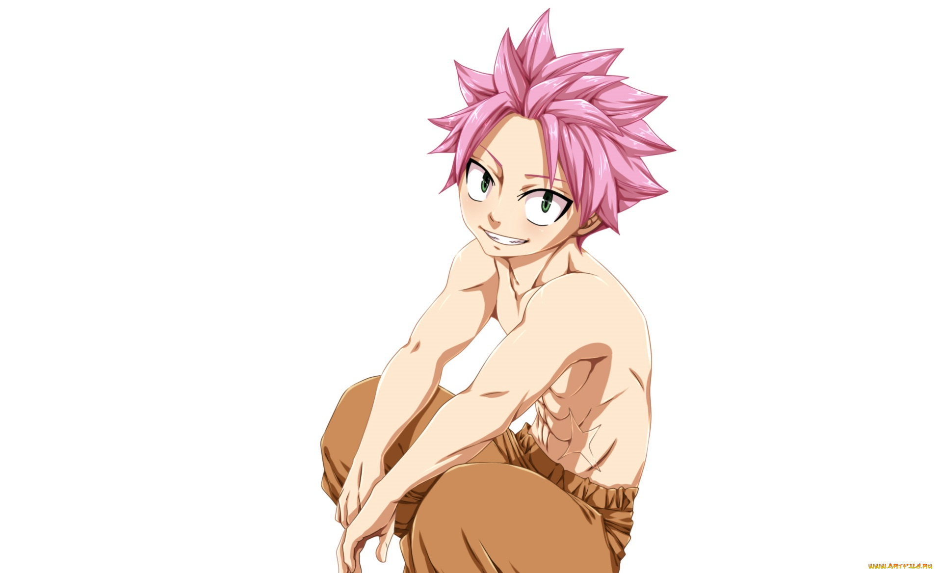 аниме, fairy, tail, нацу