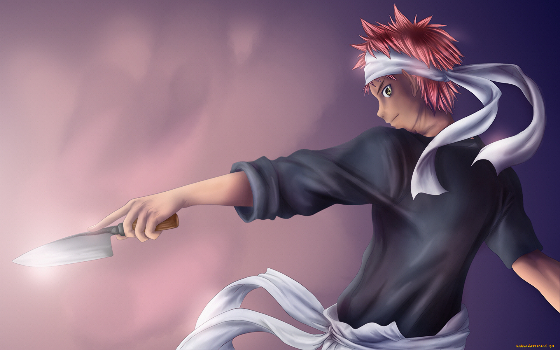 аниме, shokugeki, no, soma, юкихира, сома