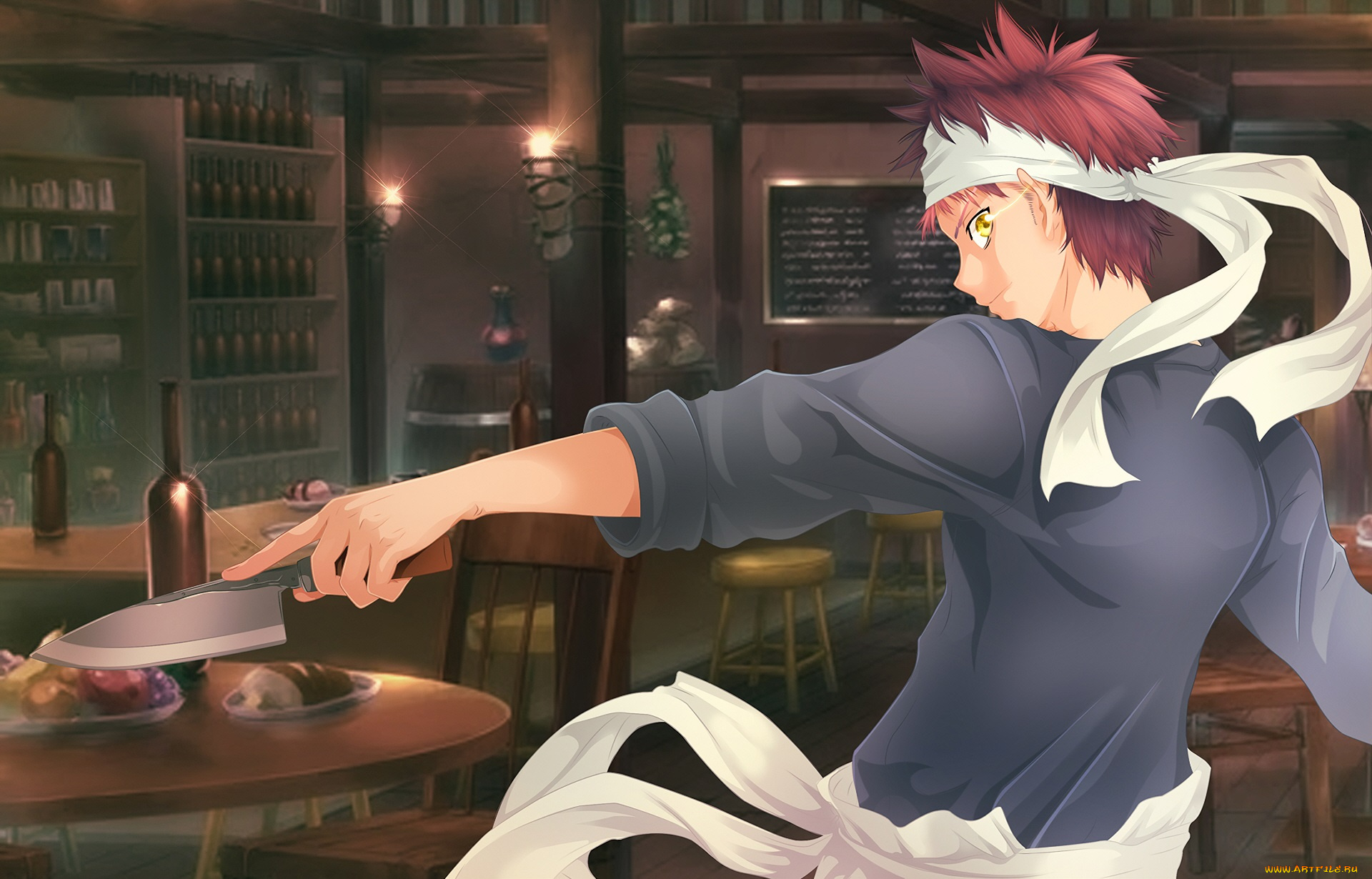 аниме, shokugeki, no, soma, сома