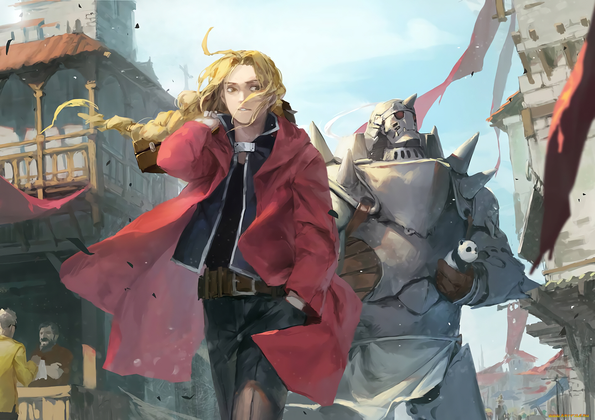 аниме, fullmetal, alchemist, стальной, алхимик