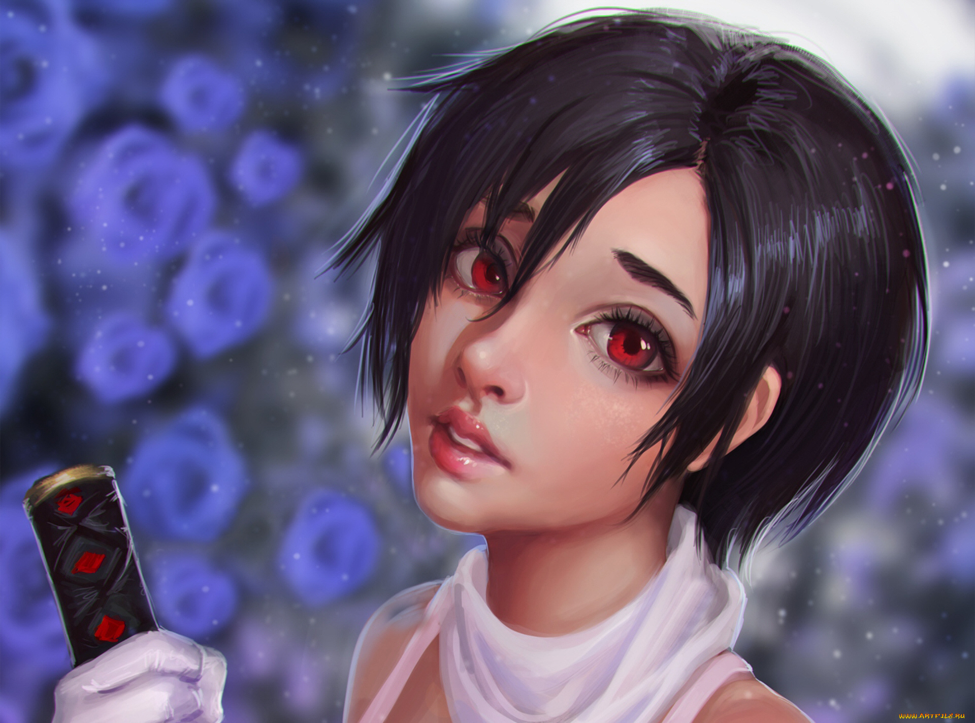 аниме, blood, , девушка