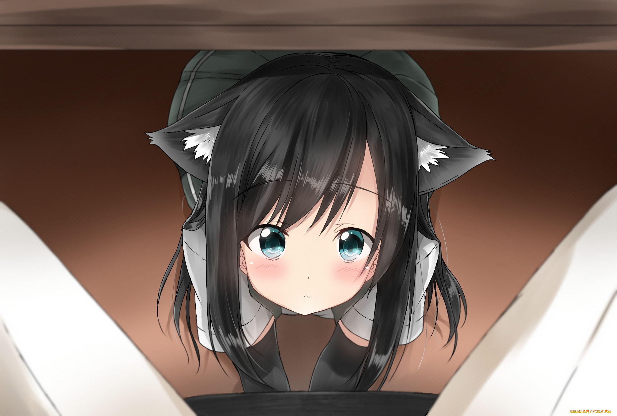 аниме, kemono, friends, девочка