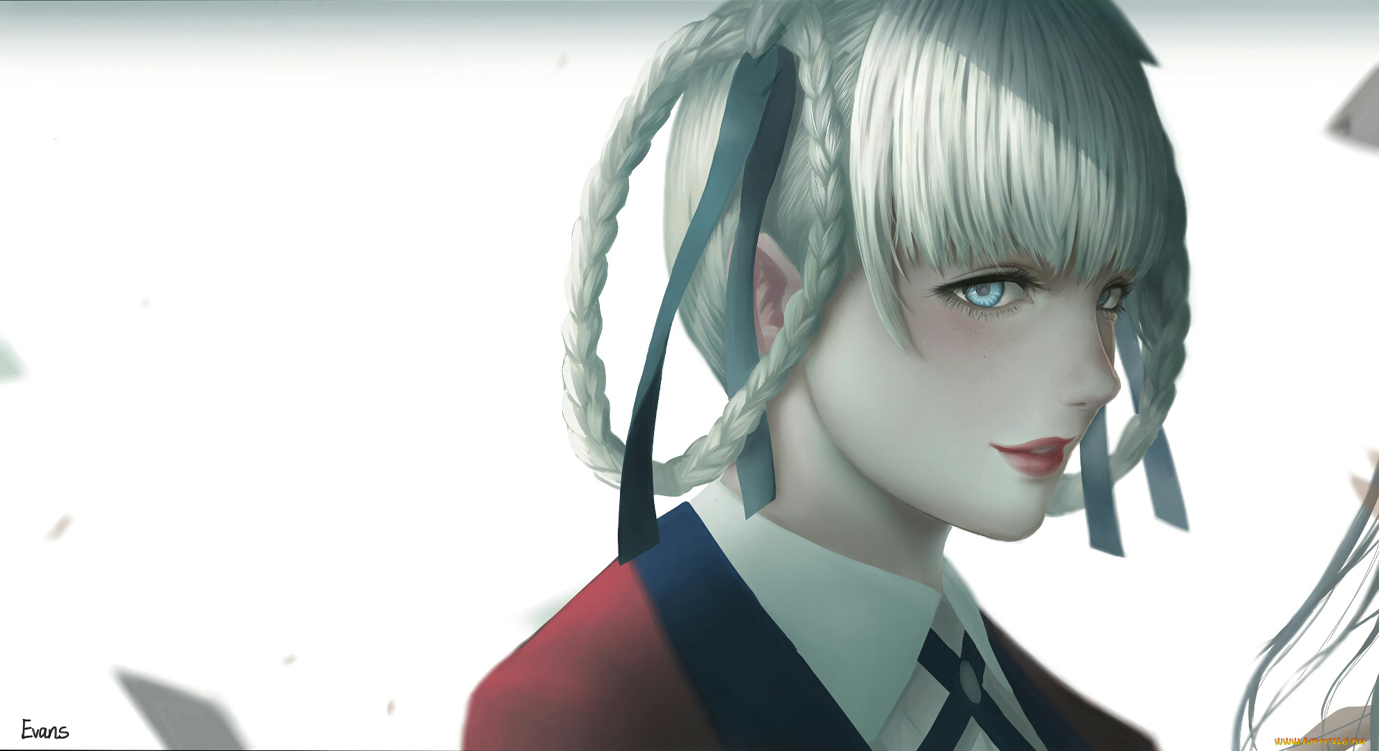 аниме, kakegurui, девушка
