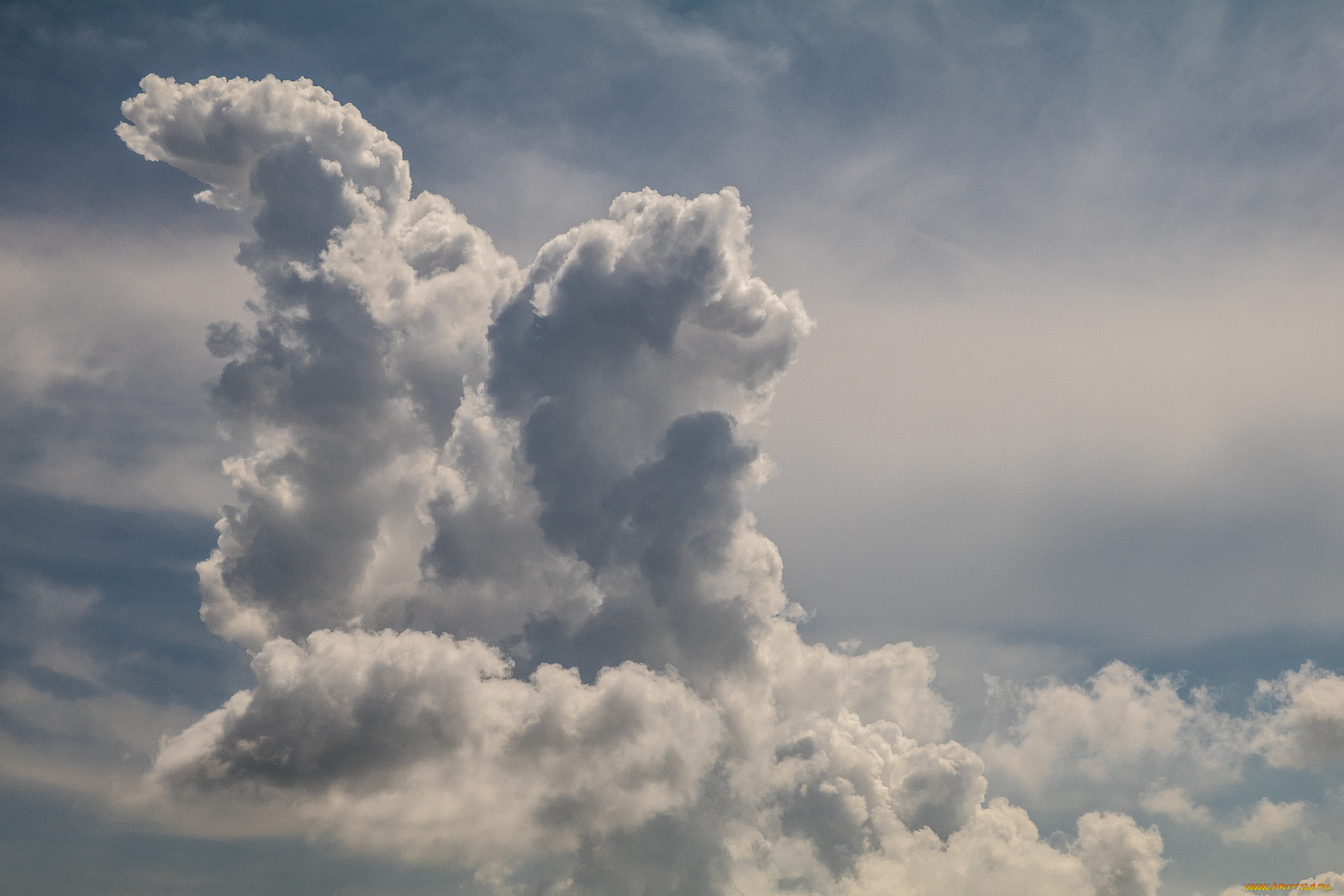 природа, облака