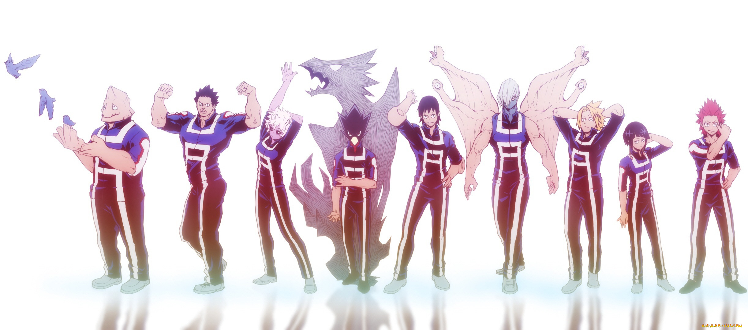 аниме, boku, no, hero, academia, моя, геройская, академия