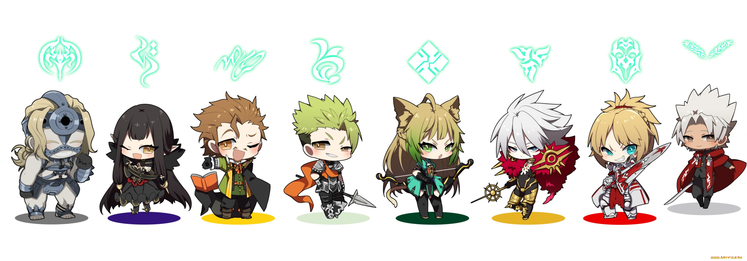 аниме, fate, stay, night, малыши