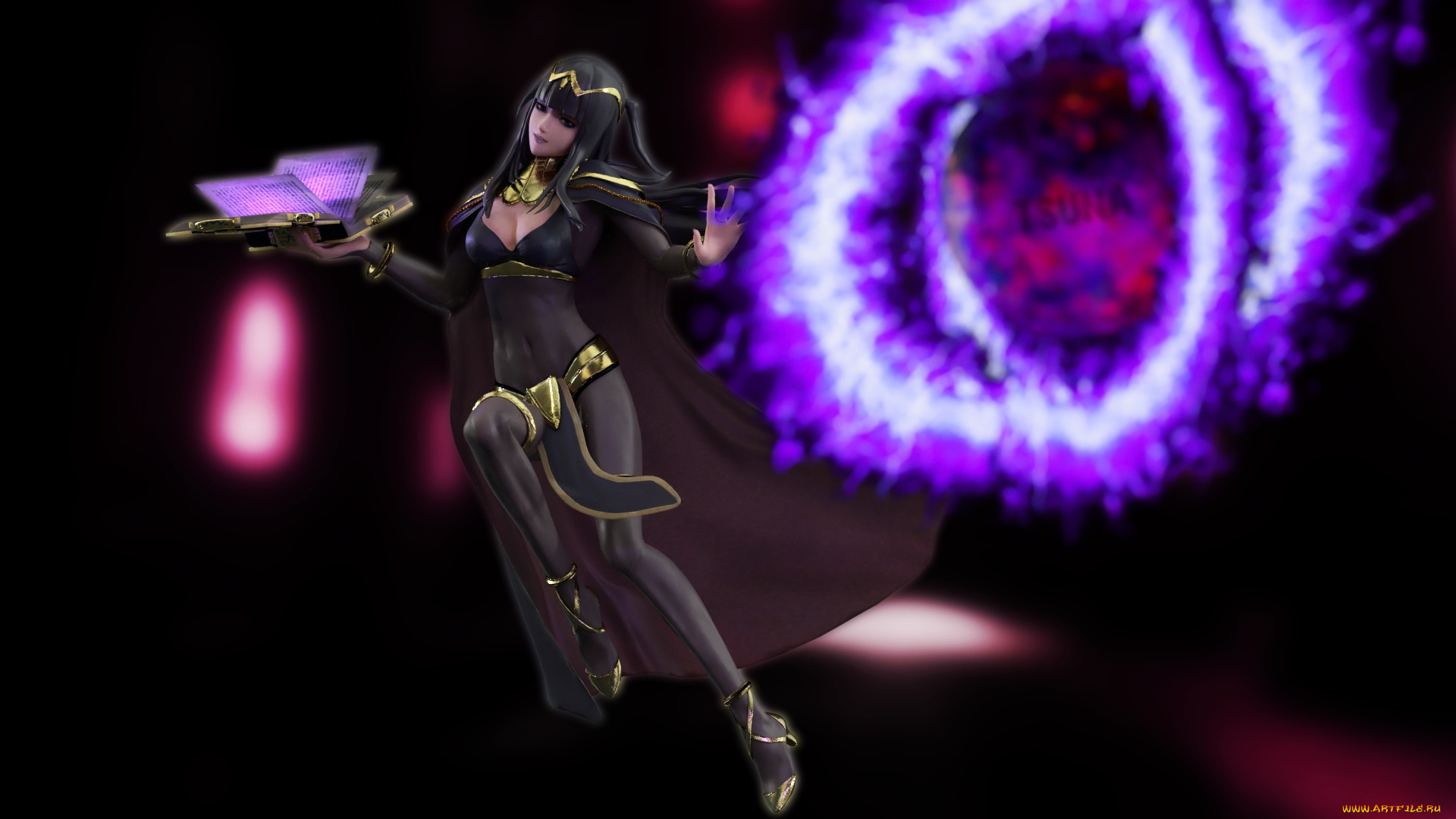 3д, графика, фантазия, , fantasy, фон, взгляд, девушка