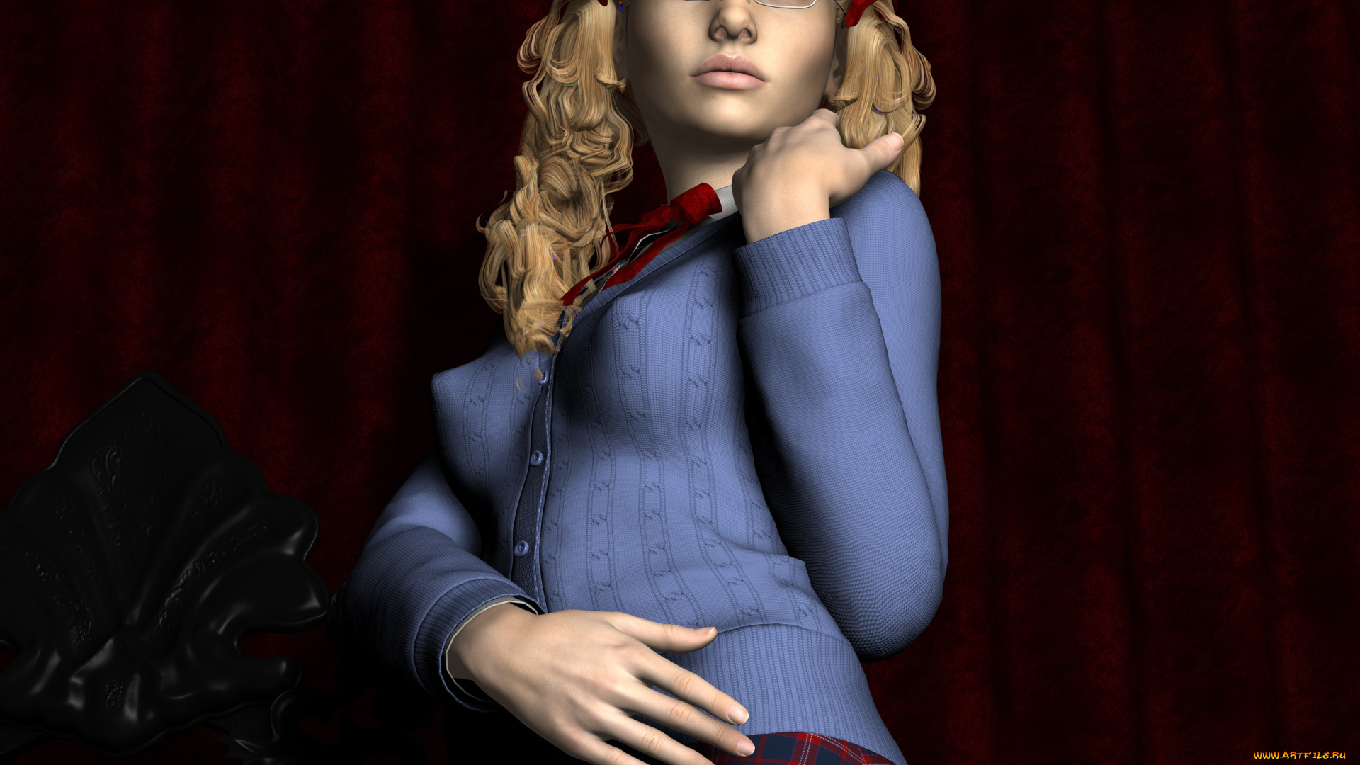 3д, графика, люди, , people, фон, взгляд, девушка