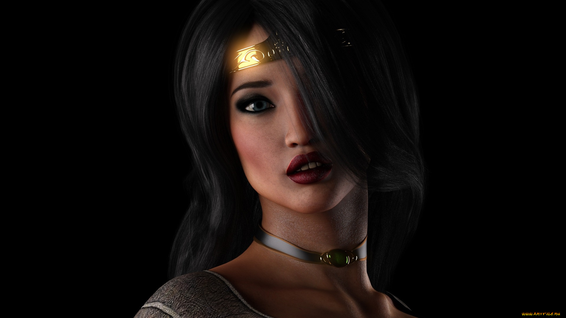 3д, графика, портрет, , portraits, портрет, девушка, взгляд