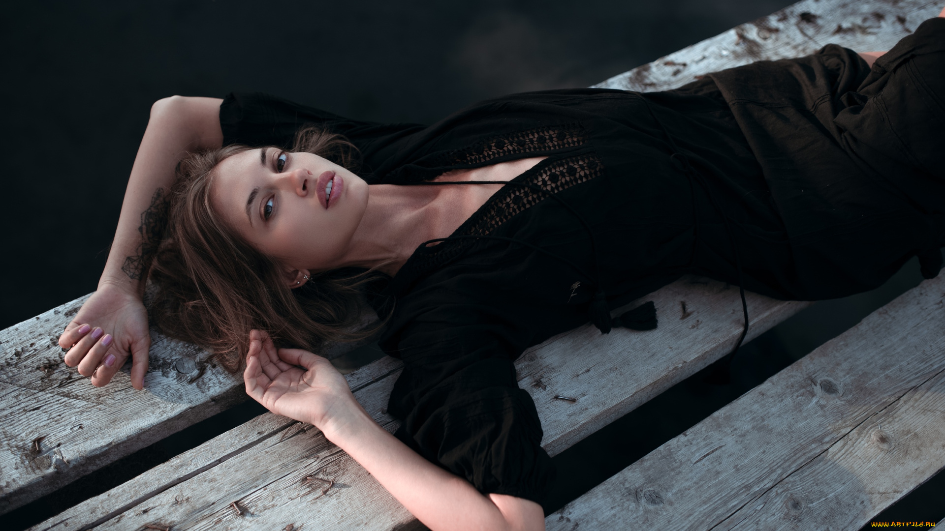 девушка, девушки, -unsort, , брюнетки, темноволосые, модель, taya, vays