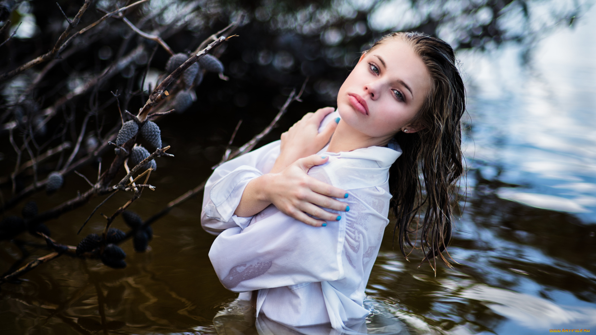 девушка, девушки, -unsort, , брюнетки, темноволосые, модель