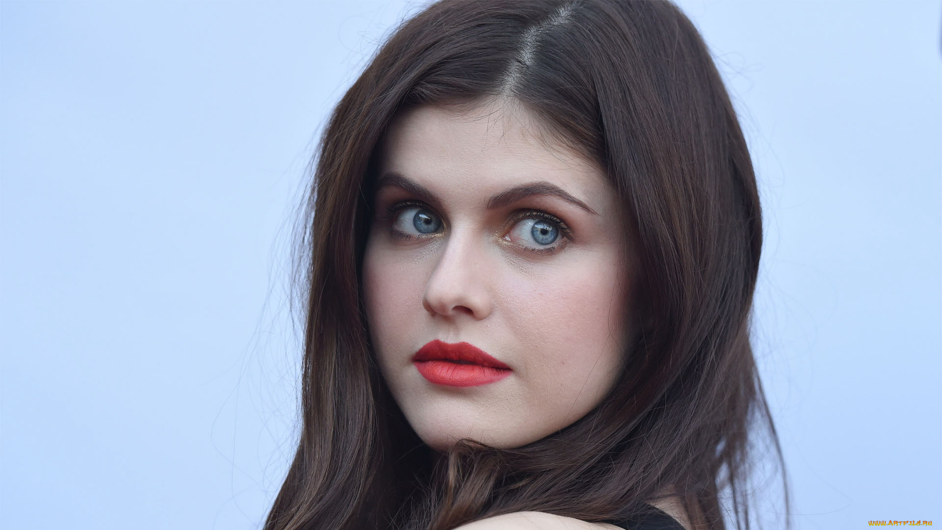 девушки, alexandra, daddario, лицо, шатенка