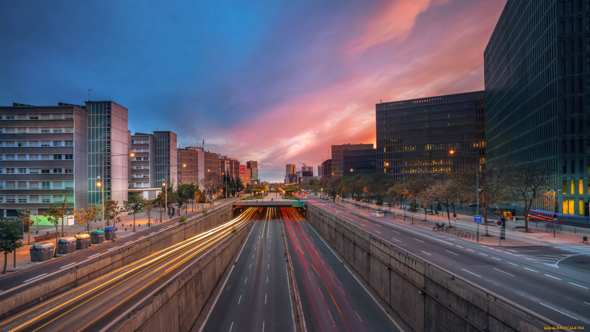 города, барселона, , испания, каталония, барселона