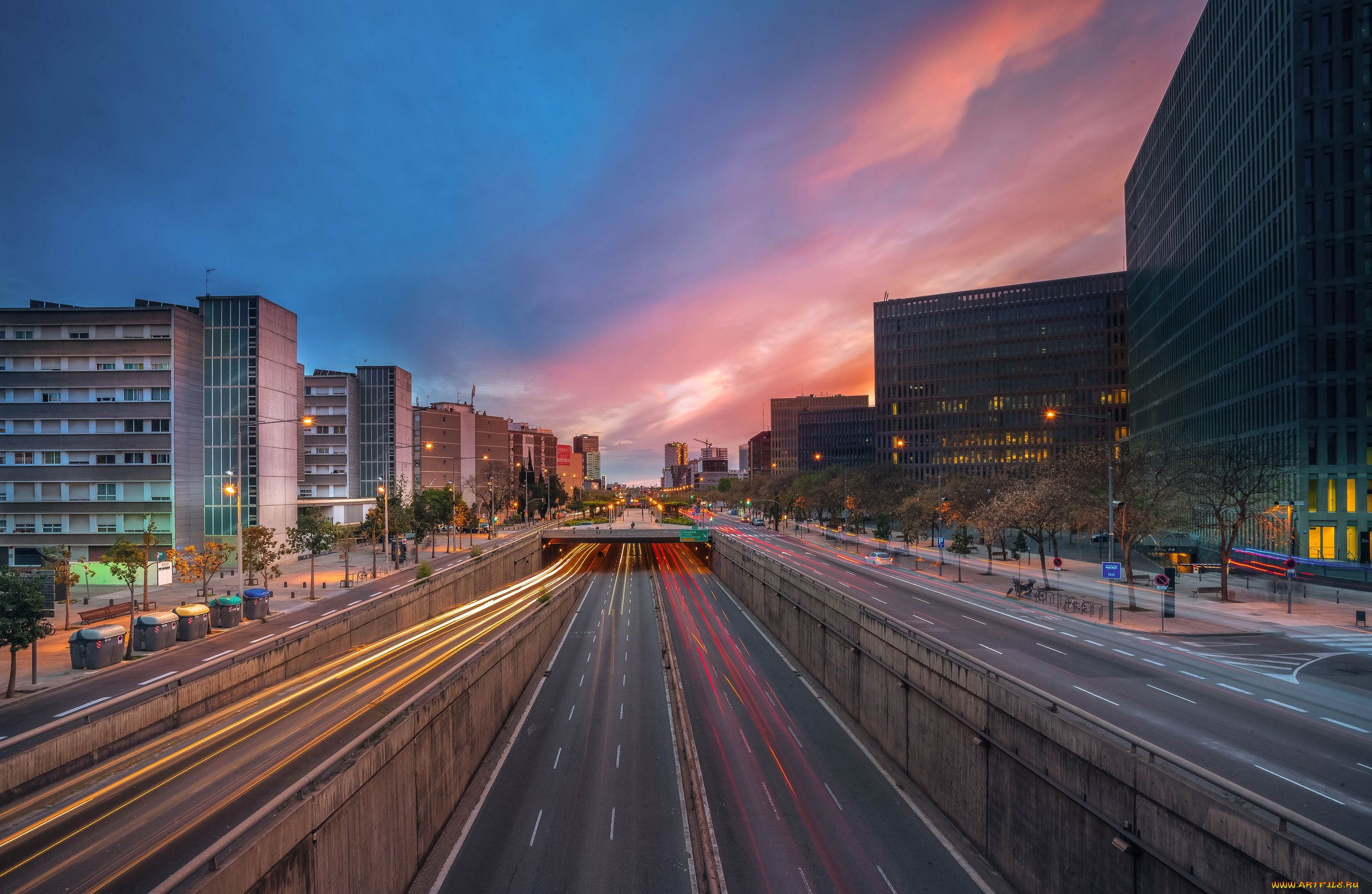 города, барселона, , испания, каталония, барселона