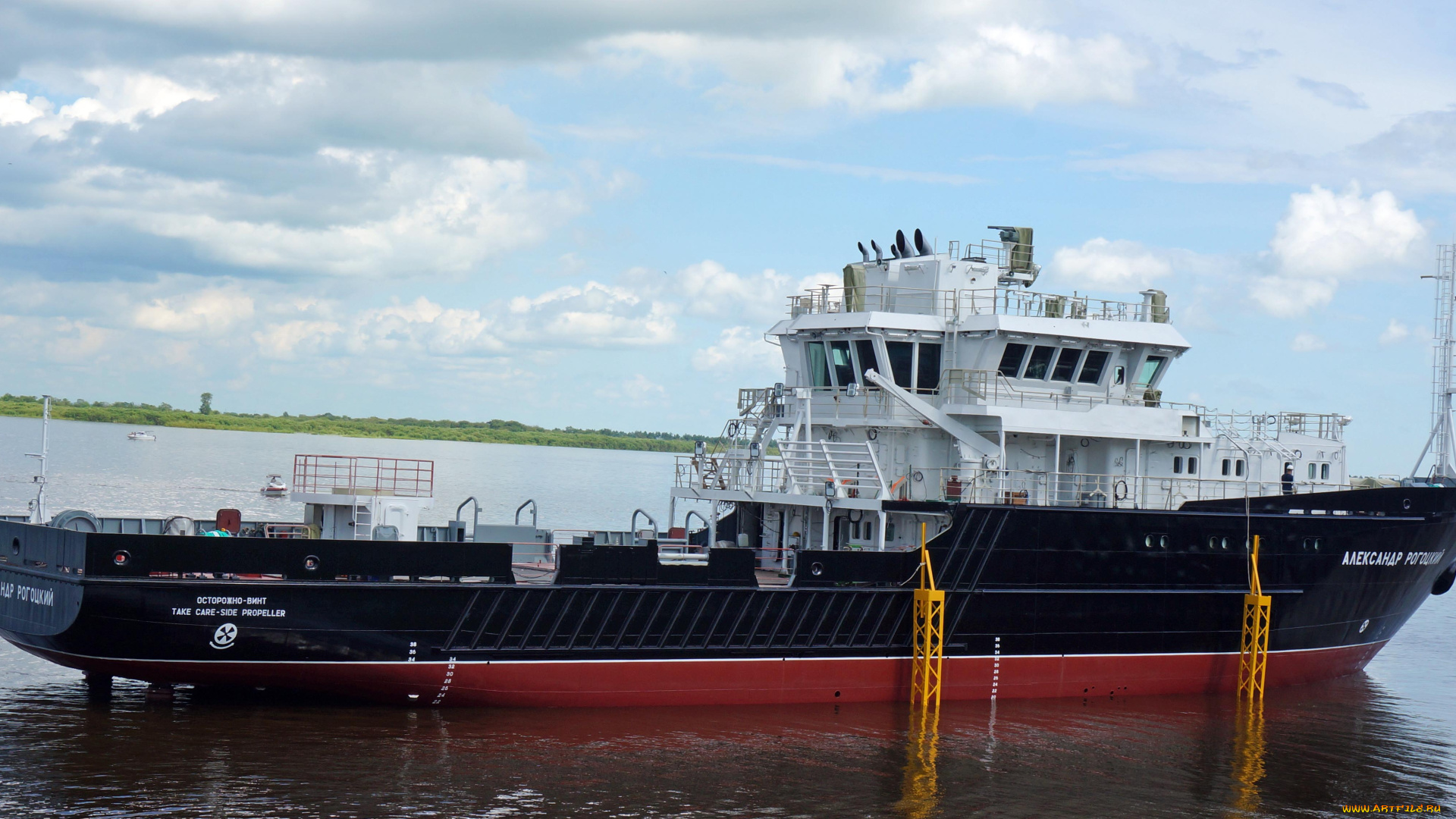 александр, рогоцкий, корабли, баркасы, , , буксиры, проект, 19910, александр, рогоцкий, малое, гидрографическое, судно, россия, благовещенск, спуск, на, воду