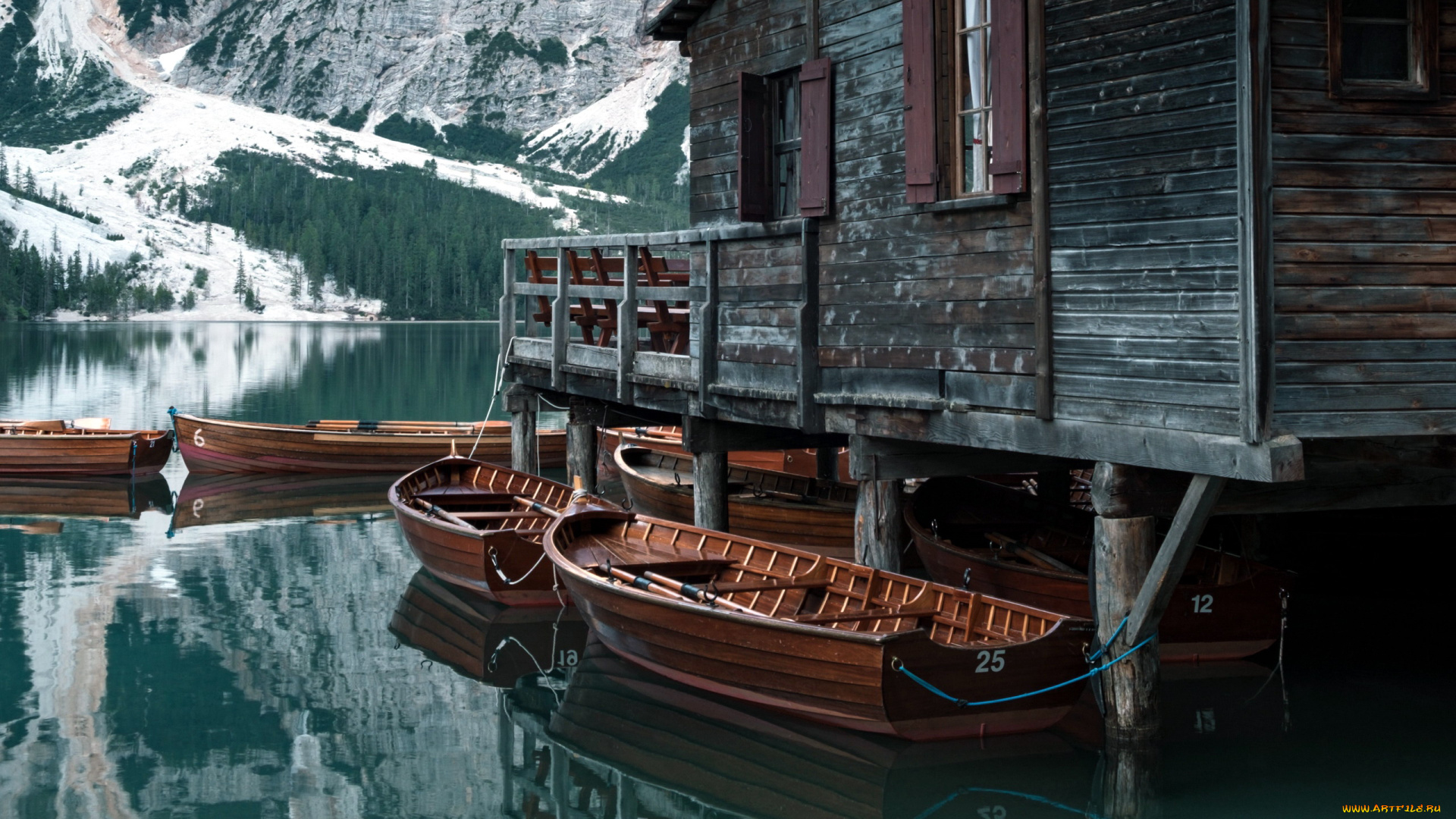 корабли, лодки, , шлюпки, озеро, горы