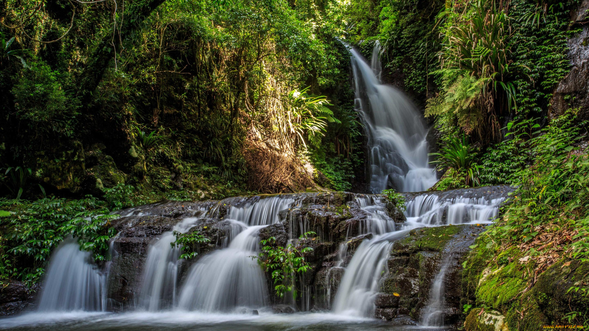 природа, водопады, водопад