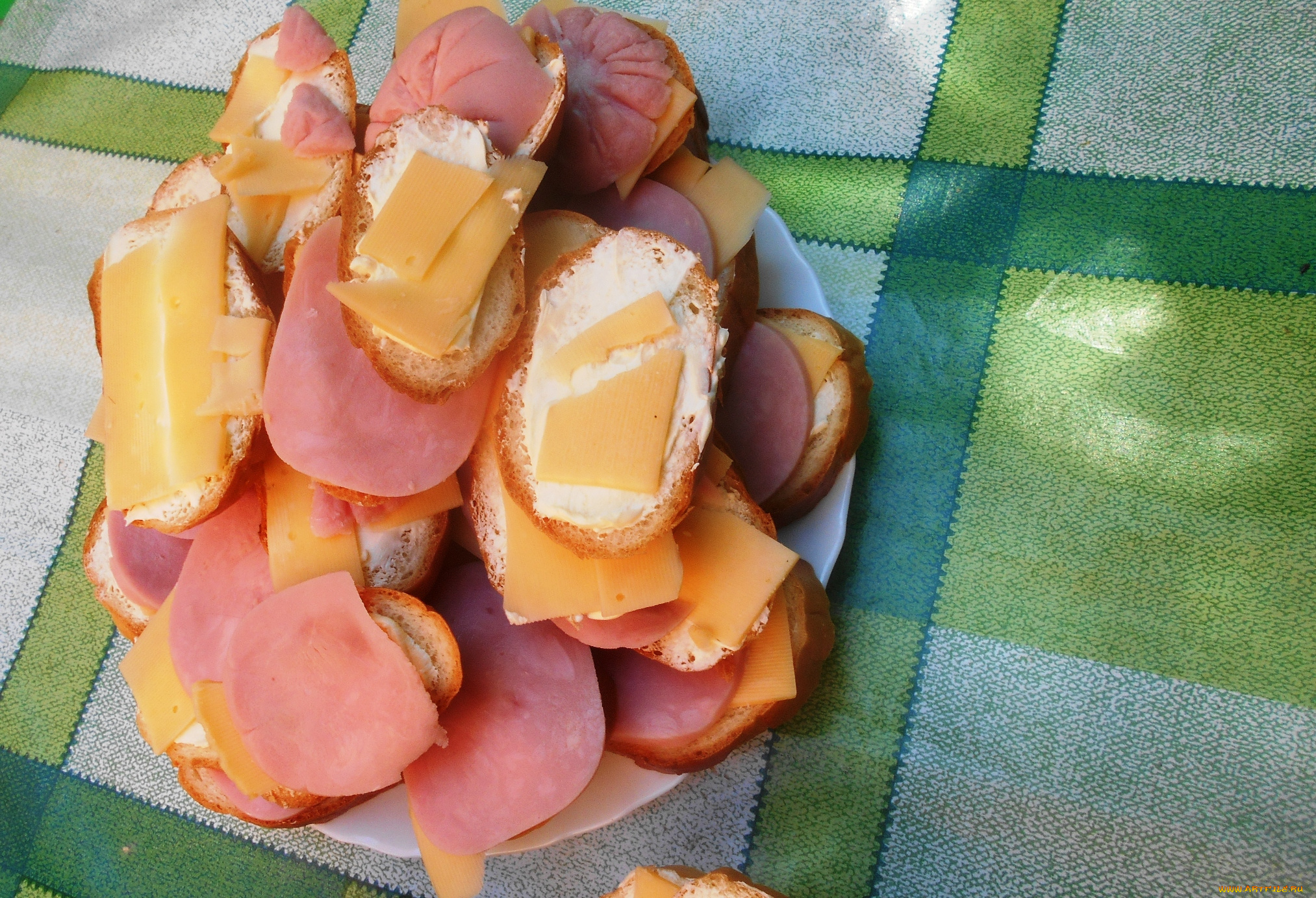 еда, бутерброды, , гамбургеры, , канапе, сыр, колбаса, хлеб