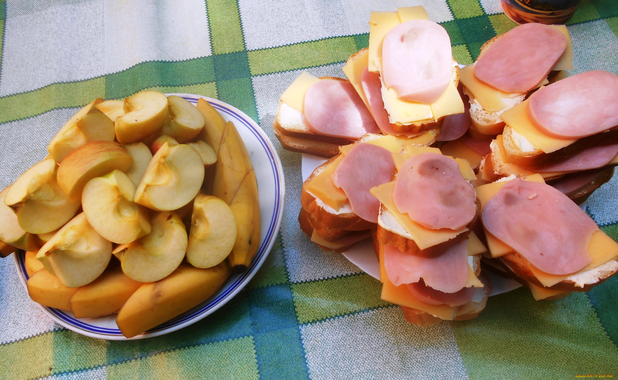 еда, бутерброды, , гамбургеры, , канапе, колбаса, сыр, яблоки, хлеб