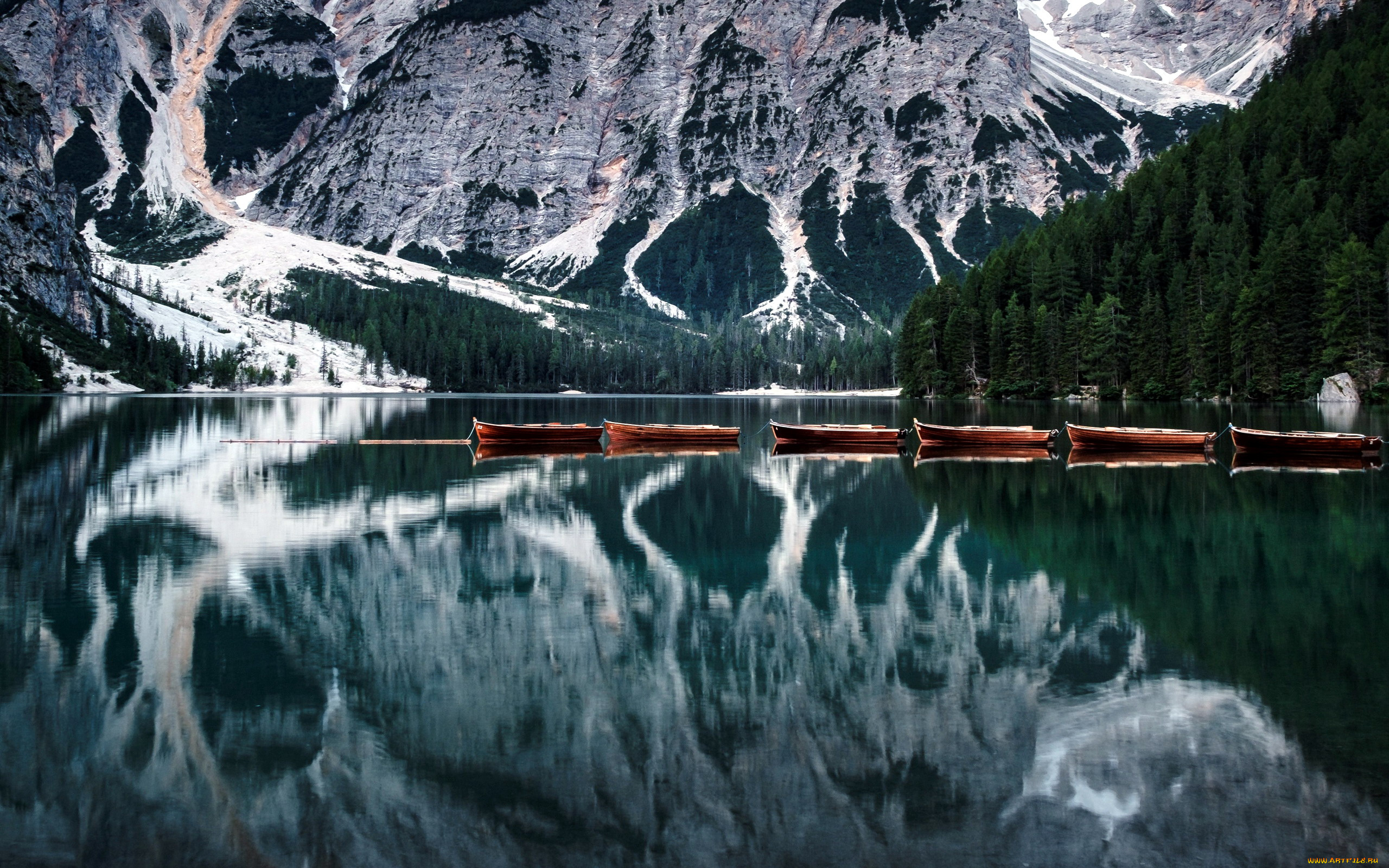 корабли, лодки, , шлюпки, озеро, горы