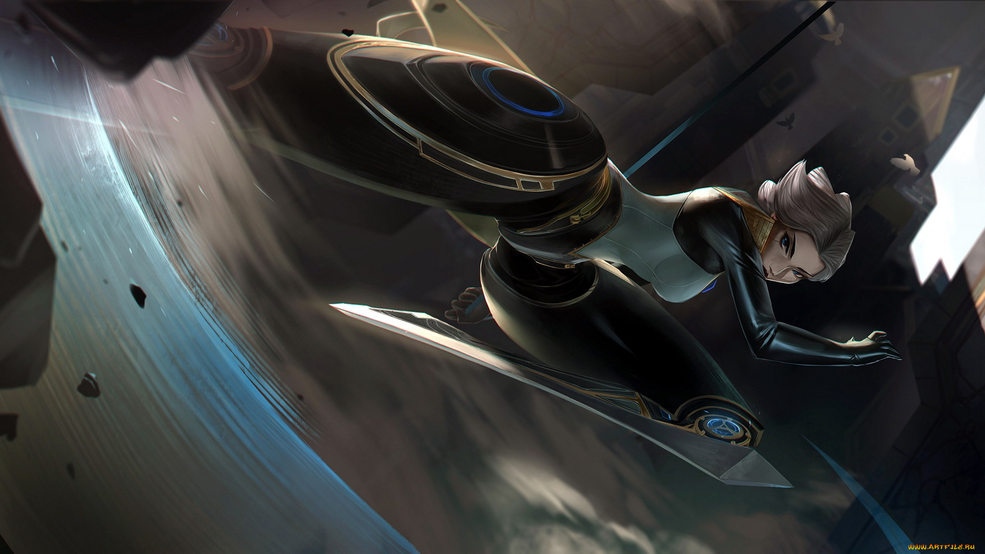 видео, игры, league, of, legends, киборг, скорость, движение, camille