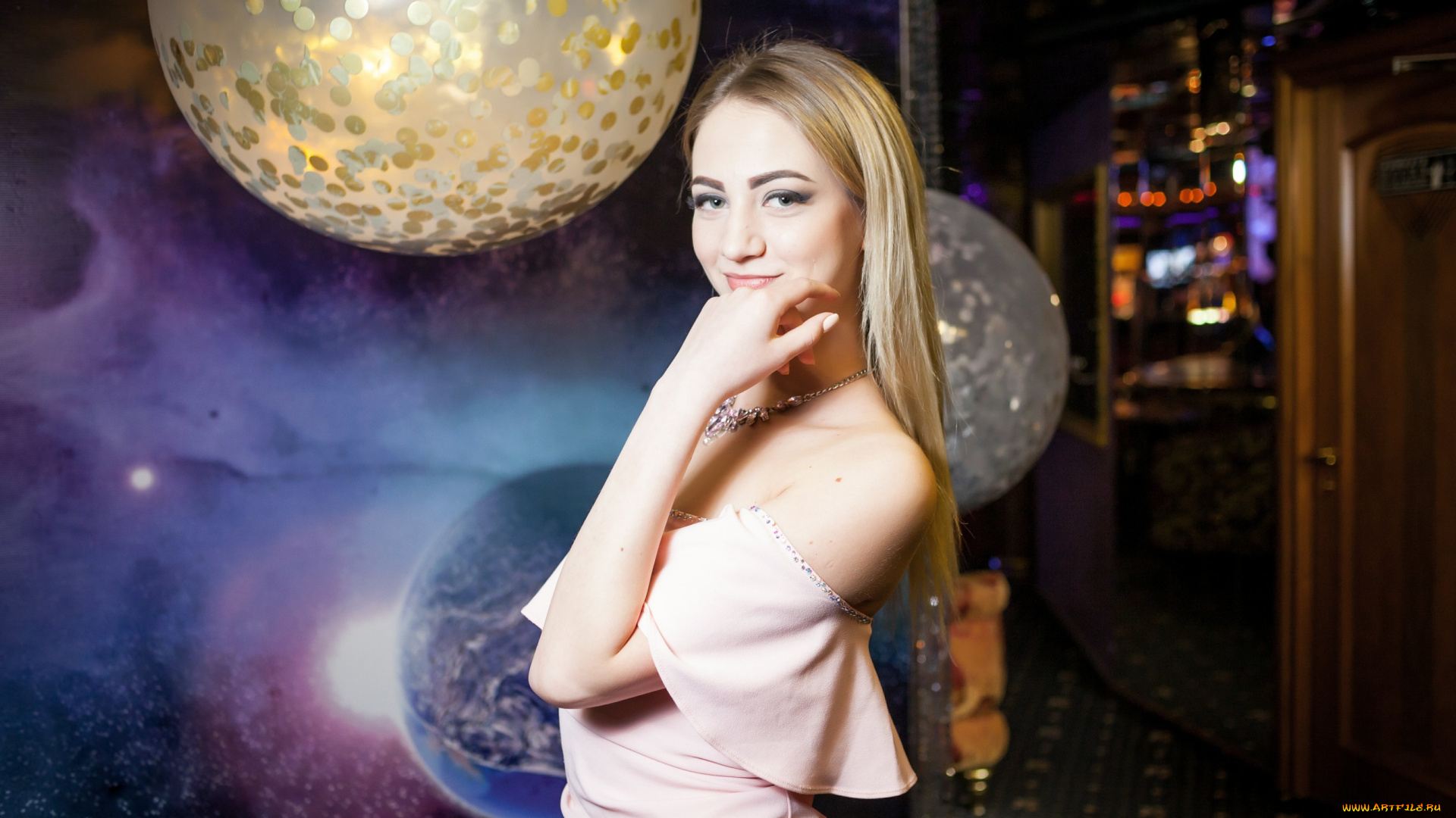 девушки, -, блондинки, , светловолосые, golden, girls, ночной, клуб, модель