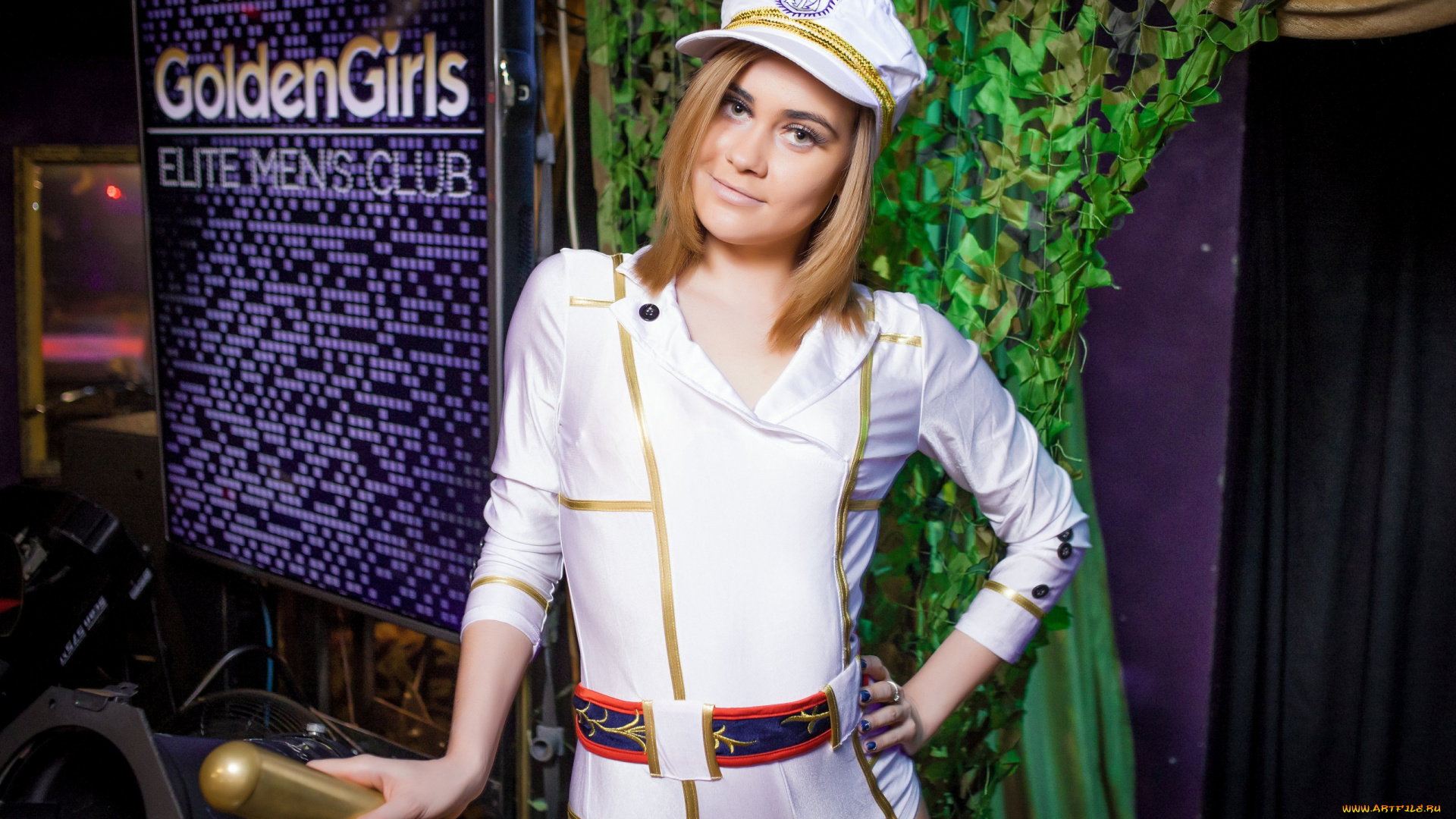 девушки, -, креатив, , косплей, golden, girls, ночной, клуб, модель