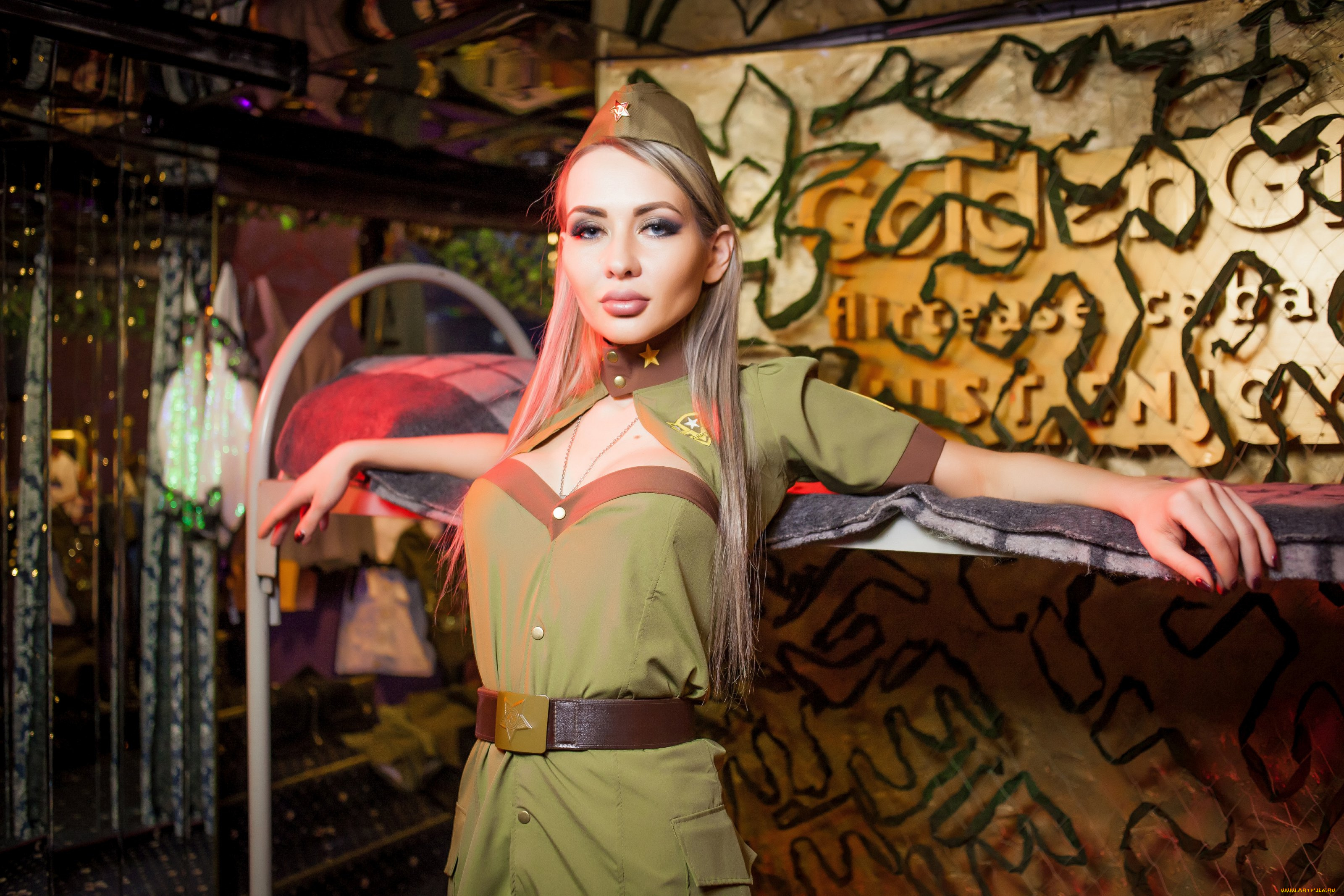 девушки, -, креатив, , косплей, golden, girls, ночной, клуб, модель