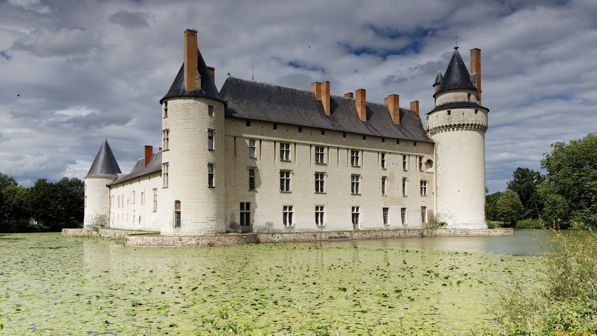 chateau, du, plessis-bourre, france, города, замки, франции, chateau, du, plessis-bourre