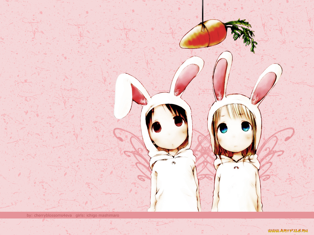 аниме, ichigo, mashimaro