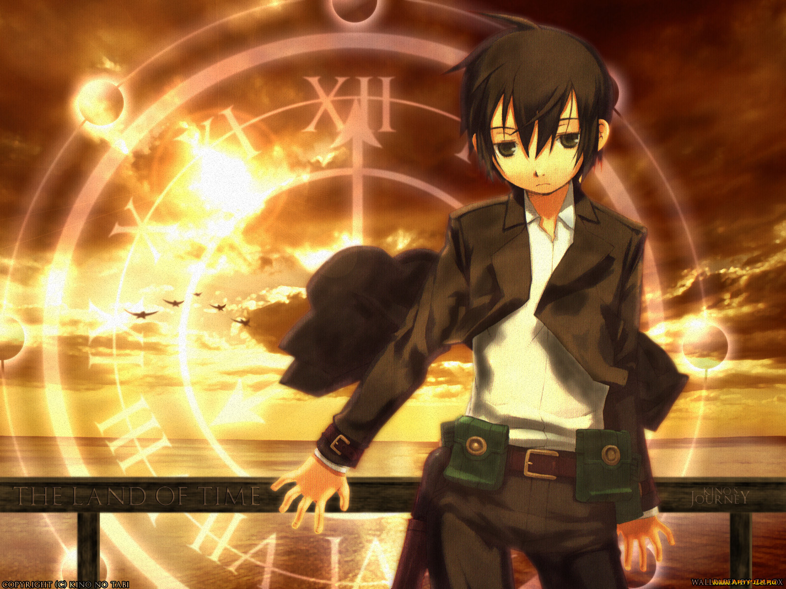 аниме, kino, no, tabi