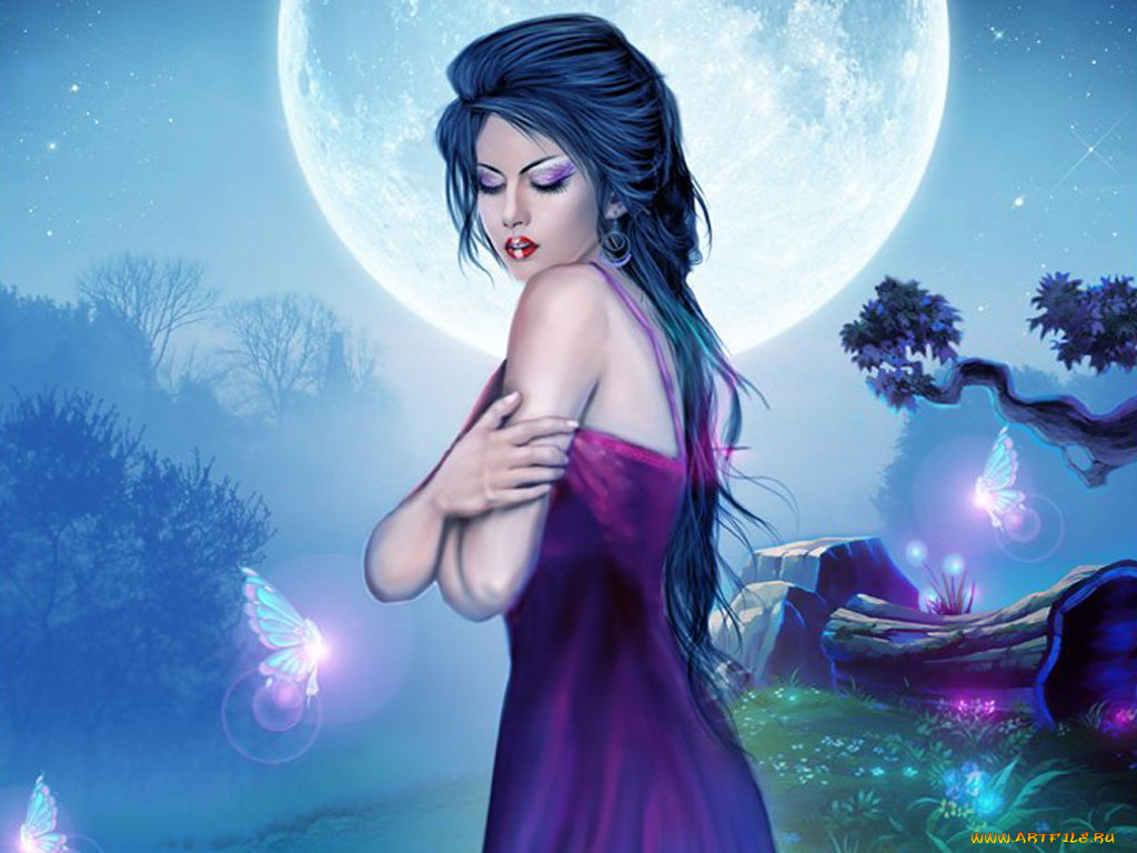 фэнтези, девушки