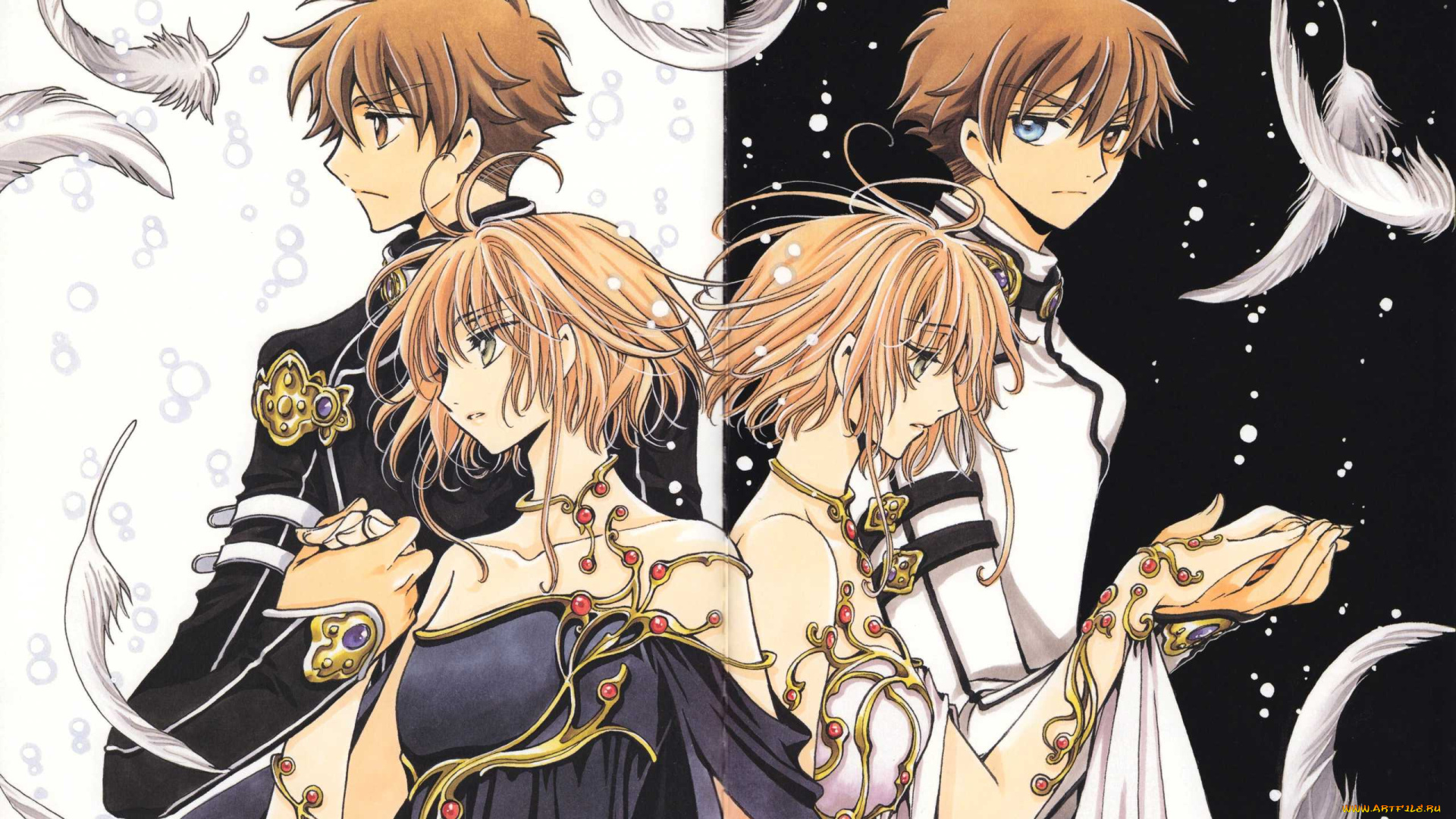 аниме, tsubasa, reservoir, chronicles