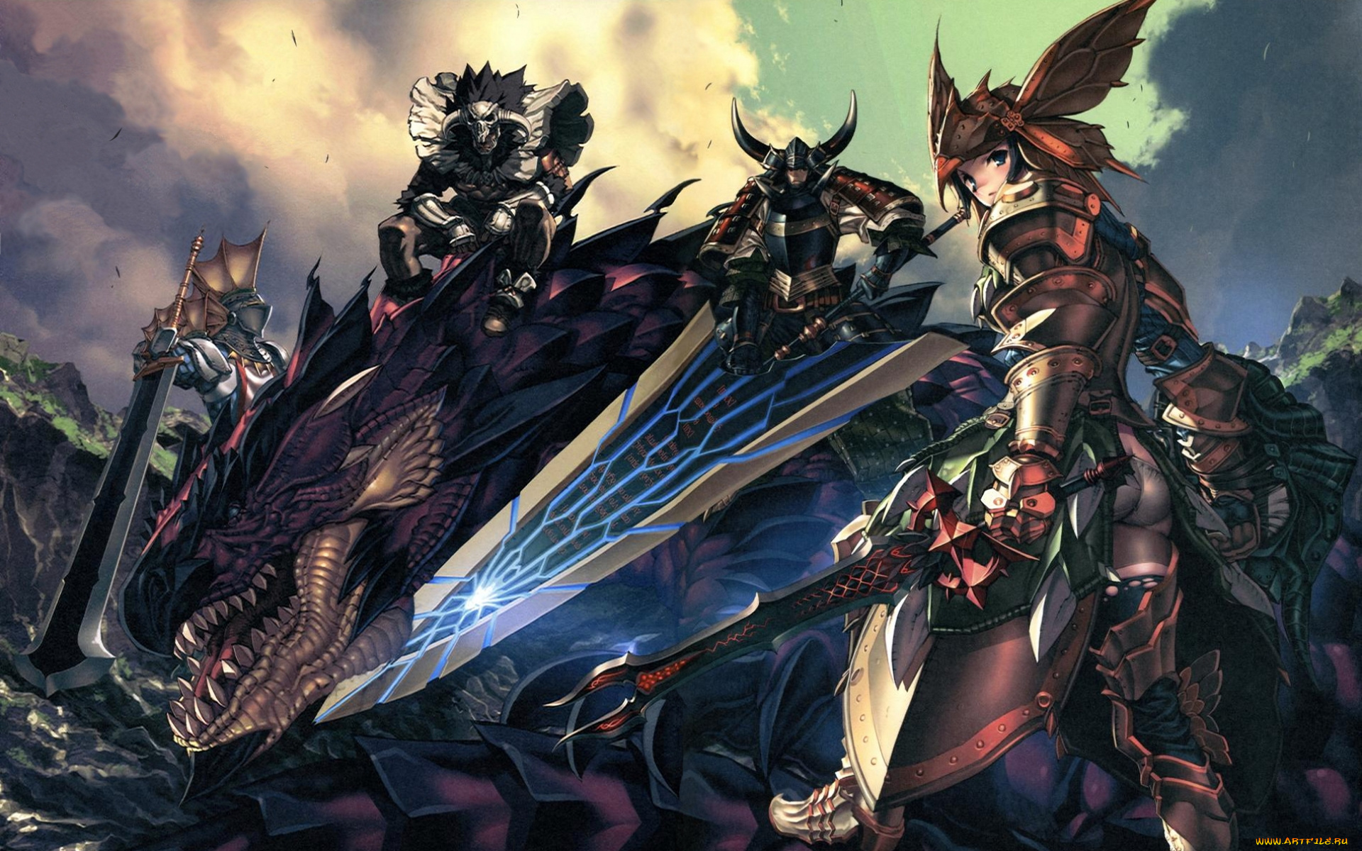 аниме, weapon, blood, technology