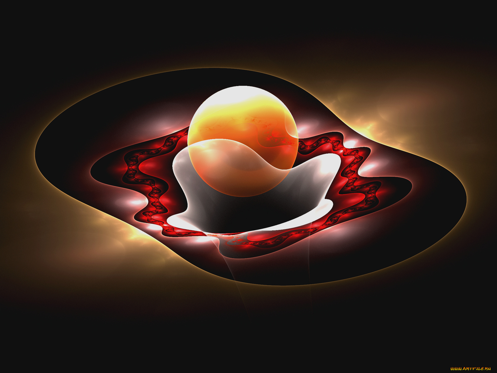 3д, графика, fractal, фракталы, фрактал, тёмный