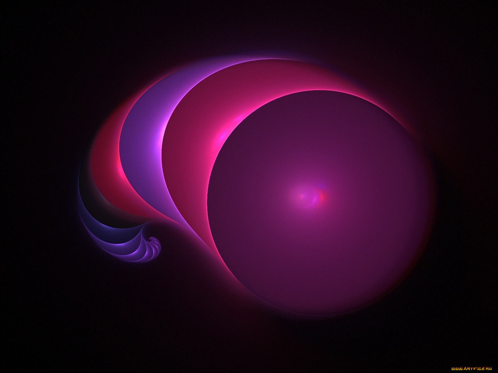 3д, графика, fractal, фракталы, тёмный, фрактал, узор